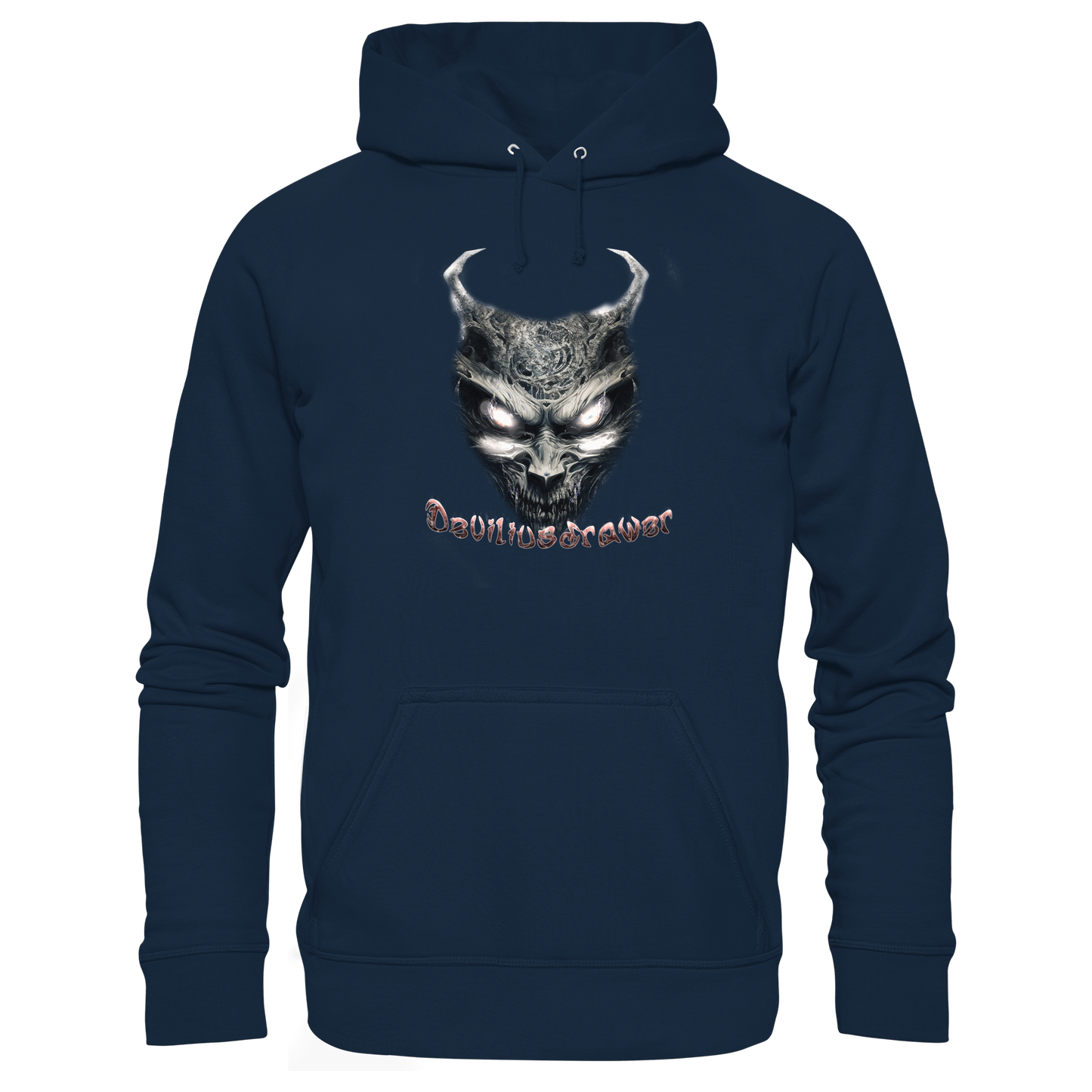 Deviliusdrawer Demonic Evil Zombie - Organic Hoodie