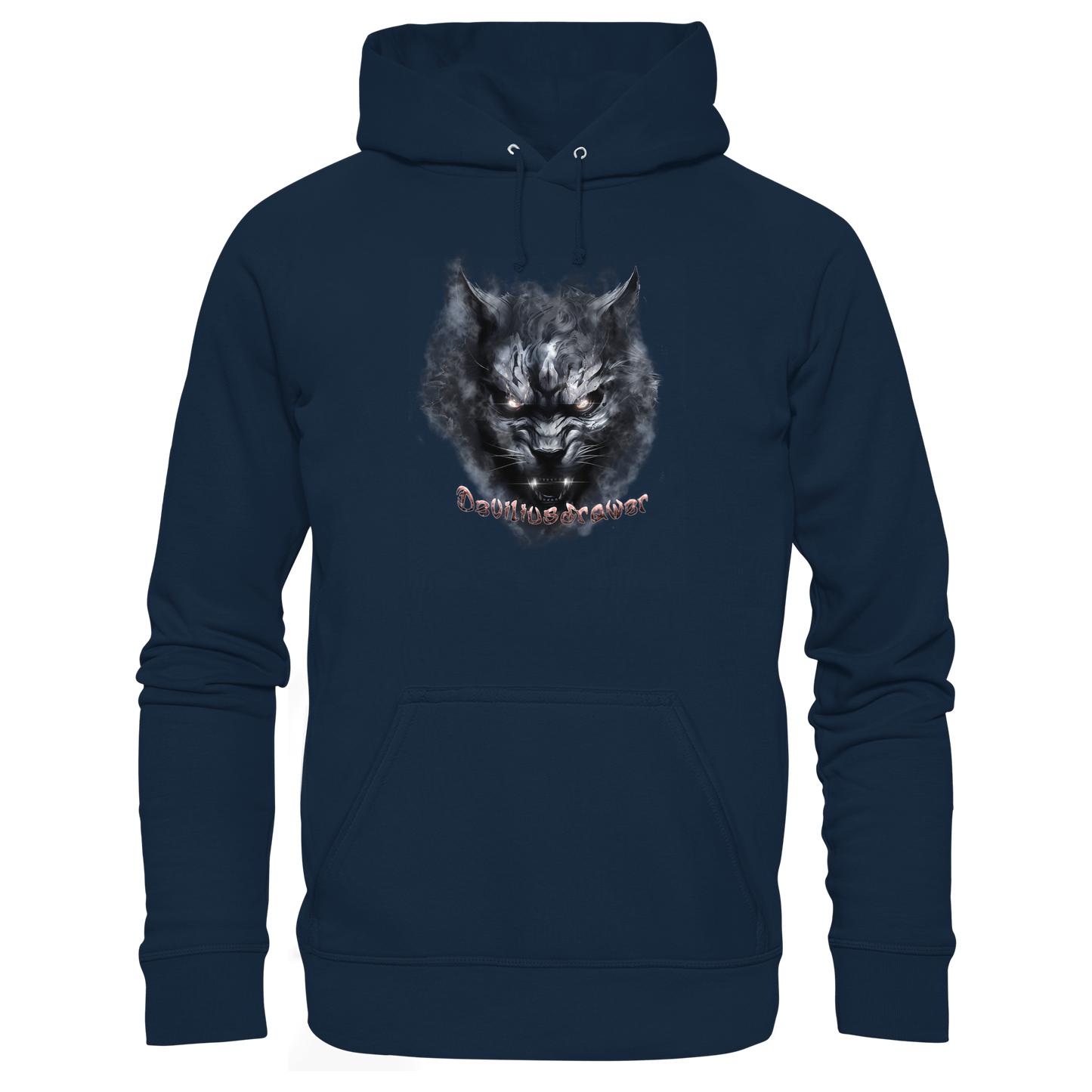 Deviliusdrawer Dark Beast Tiger  - Organic Hoodie