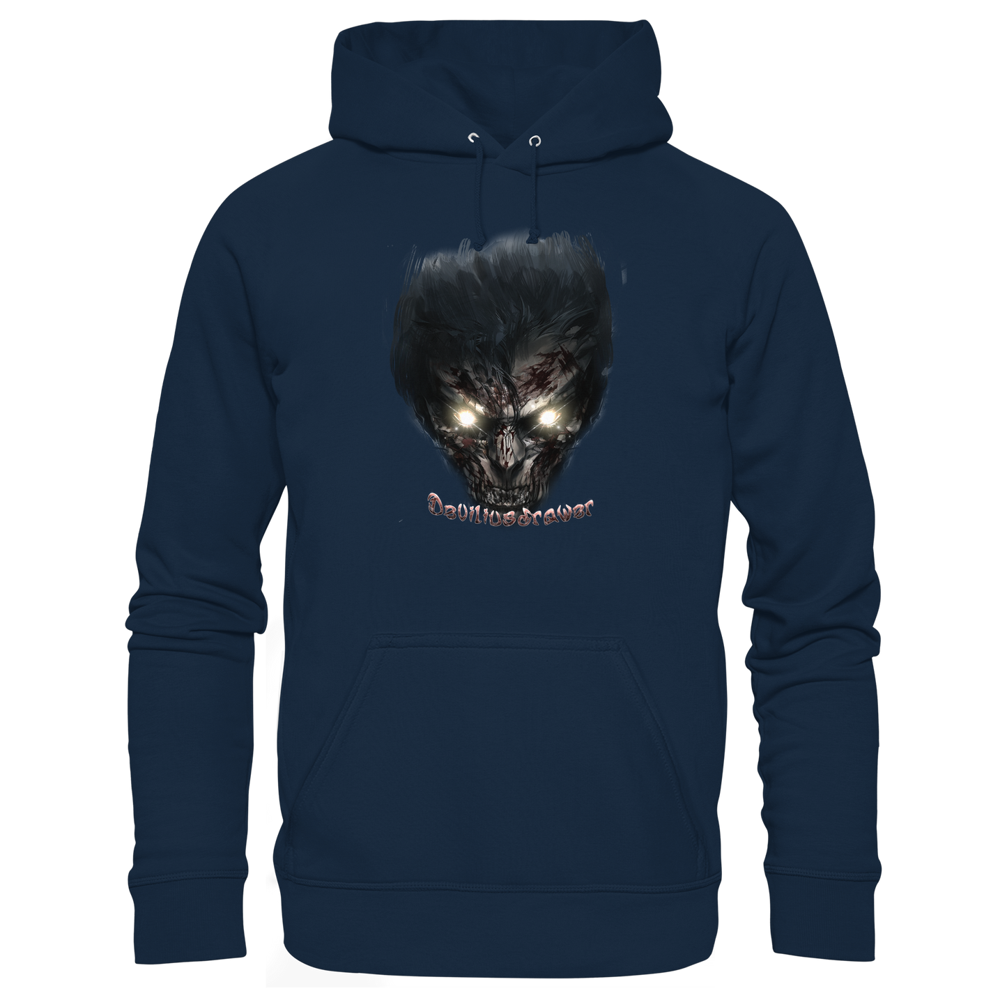 Deviliusdrawer Dark Zombie - Organic Hoodie