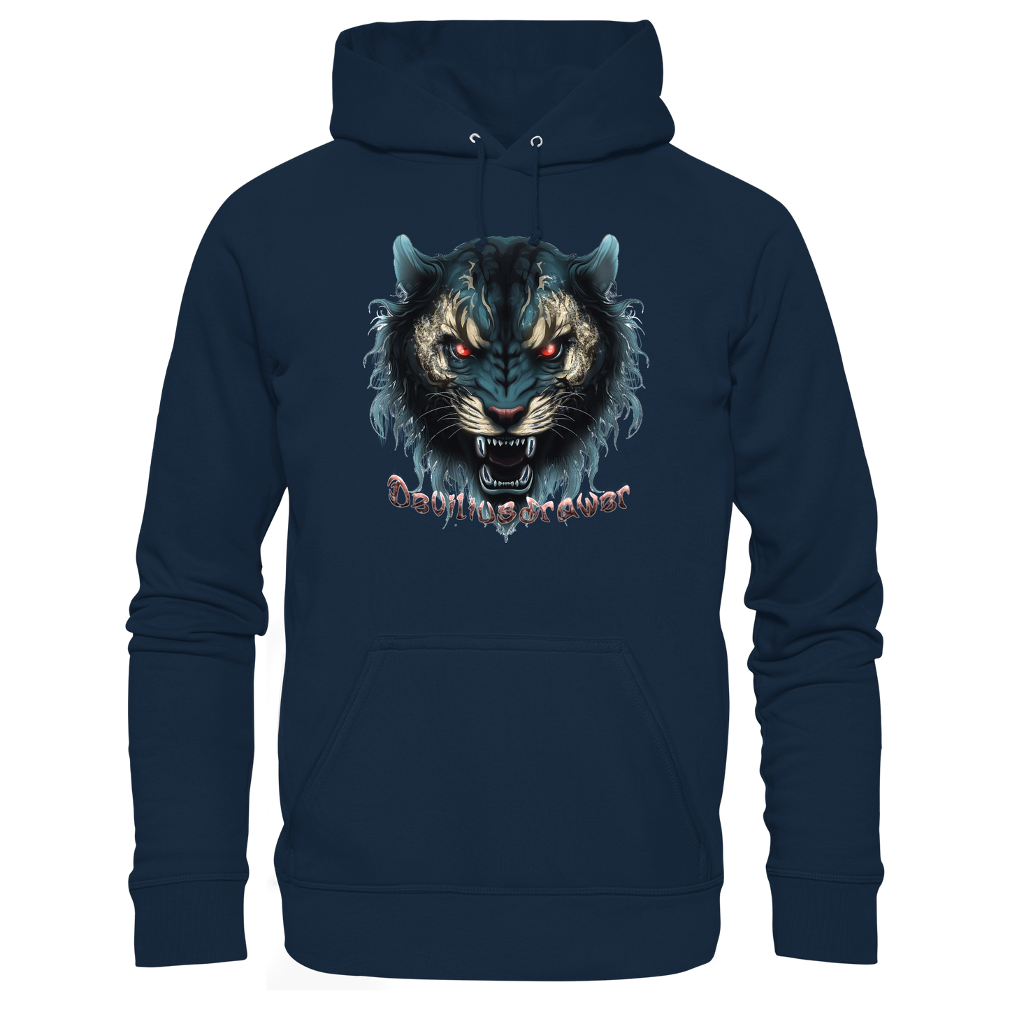 Deviliusdrawer Tigercat - Organic Hoodie