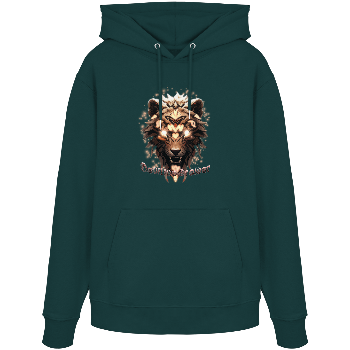 Deviliusdrawer Gold Weartiger - Organic Hoodie