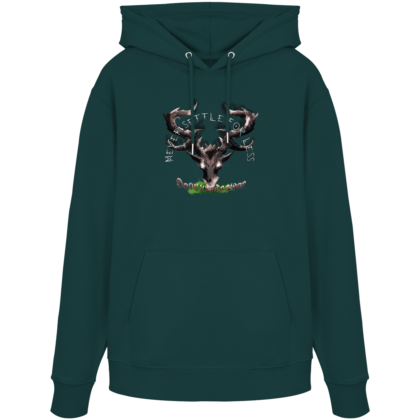 Deviliusdrawer Cruel Deer - Organic Hoodie