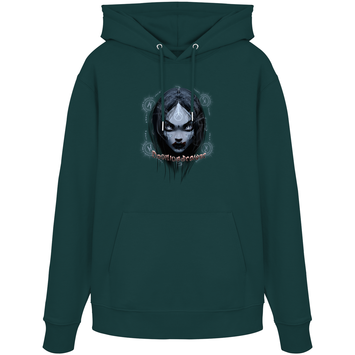 Deviliusdrawer Vampiric Elf - Organic Hoodie