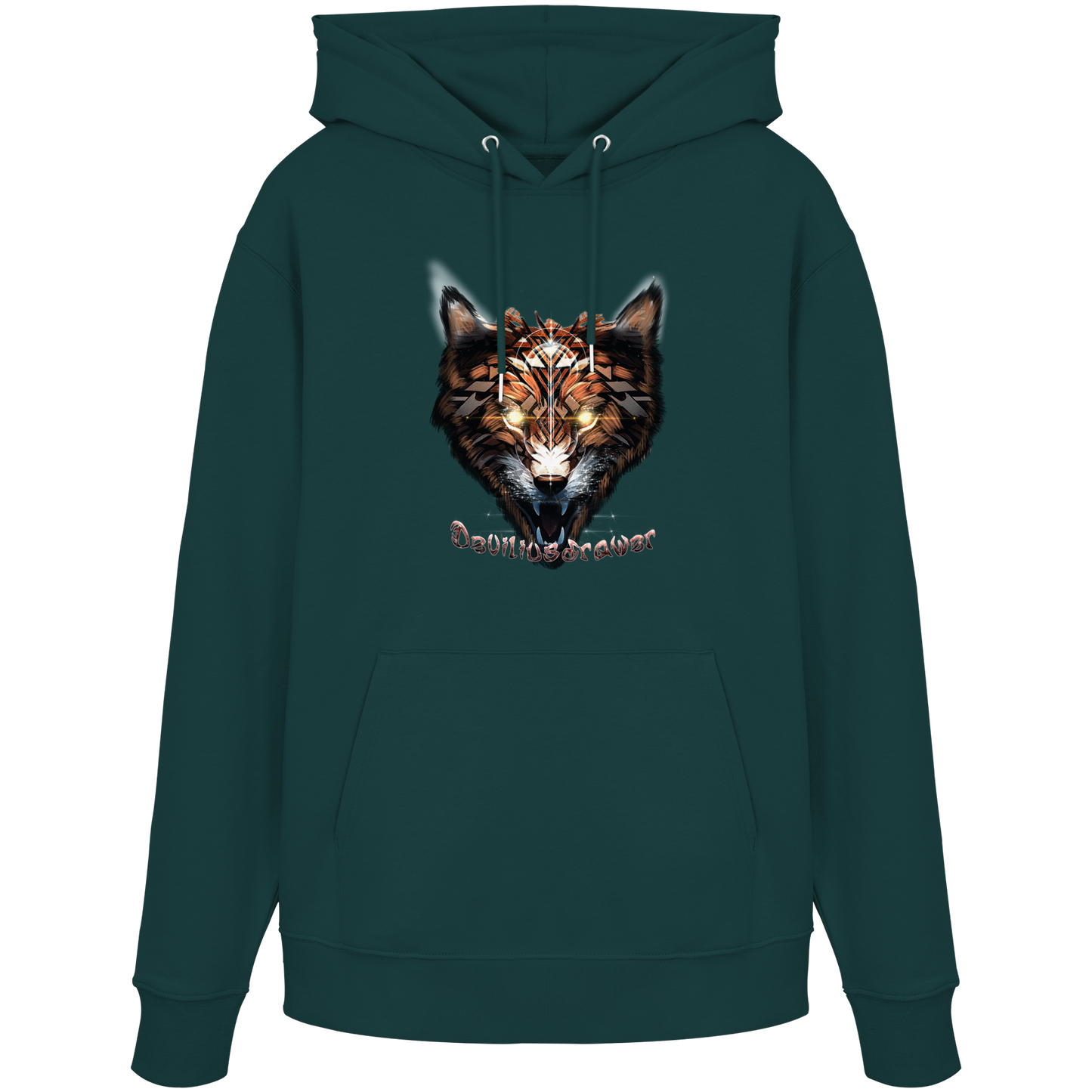 Deviliusdrawer Foxwolf - Organic Hoodie