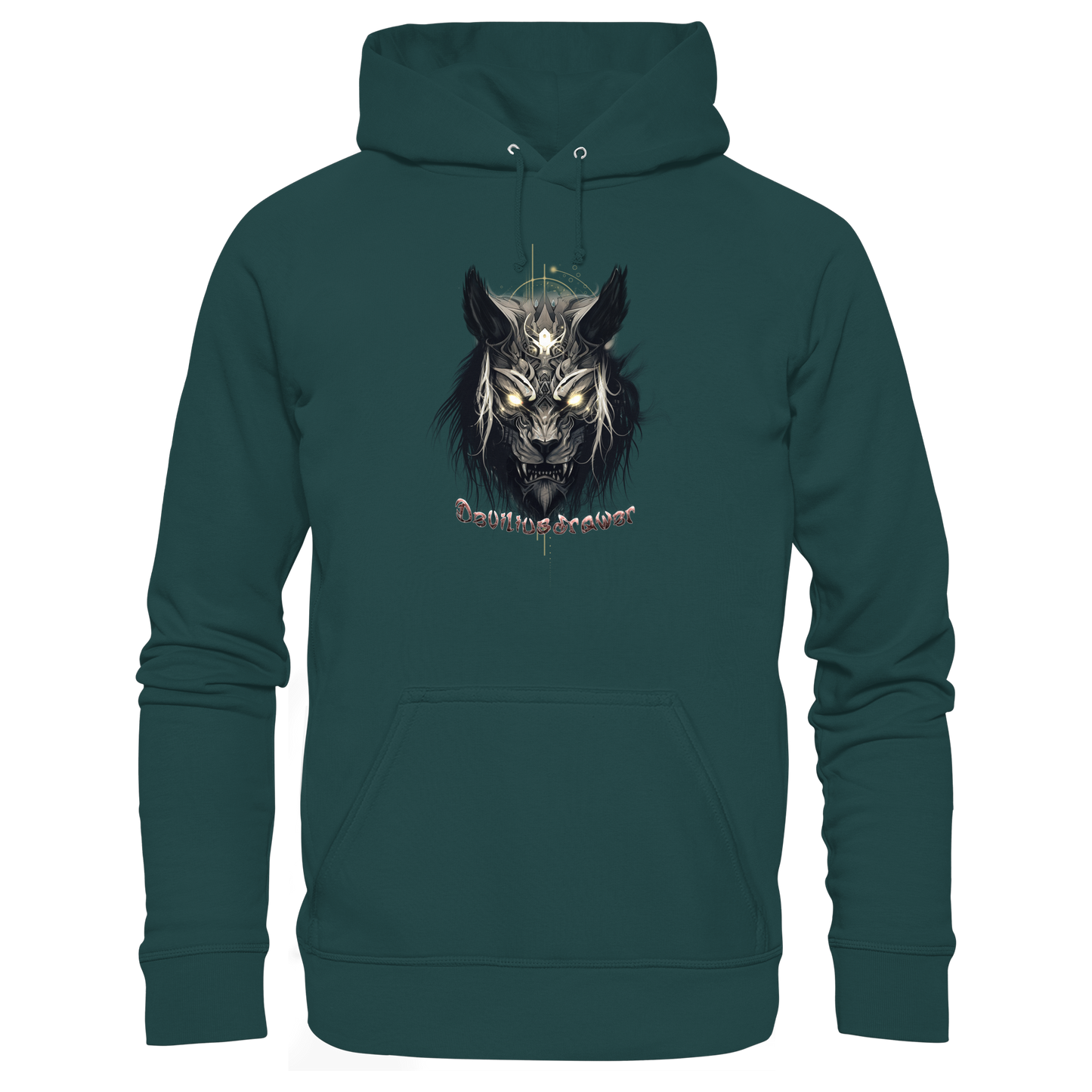 Deviliusdrawer Wolftiger - Organic Hoodie