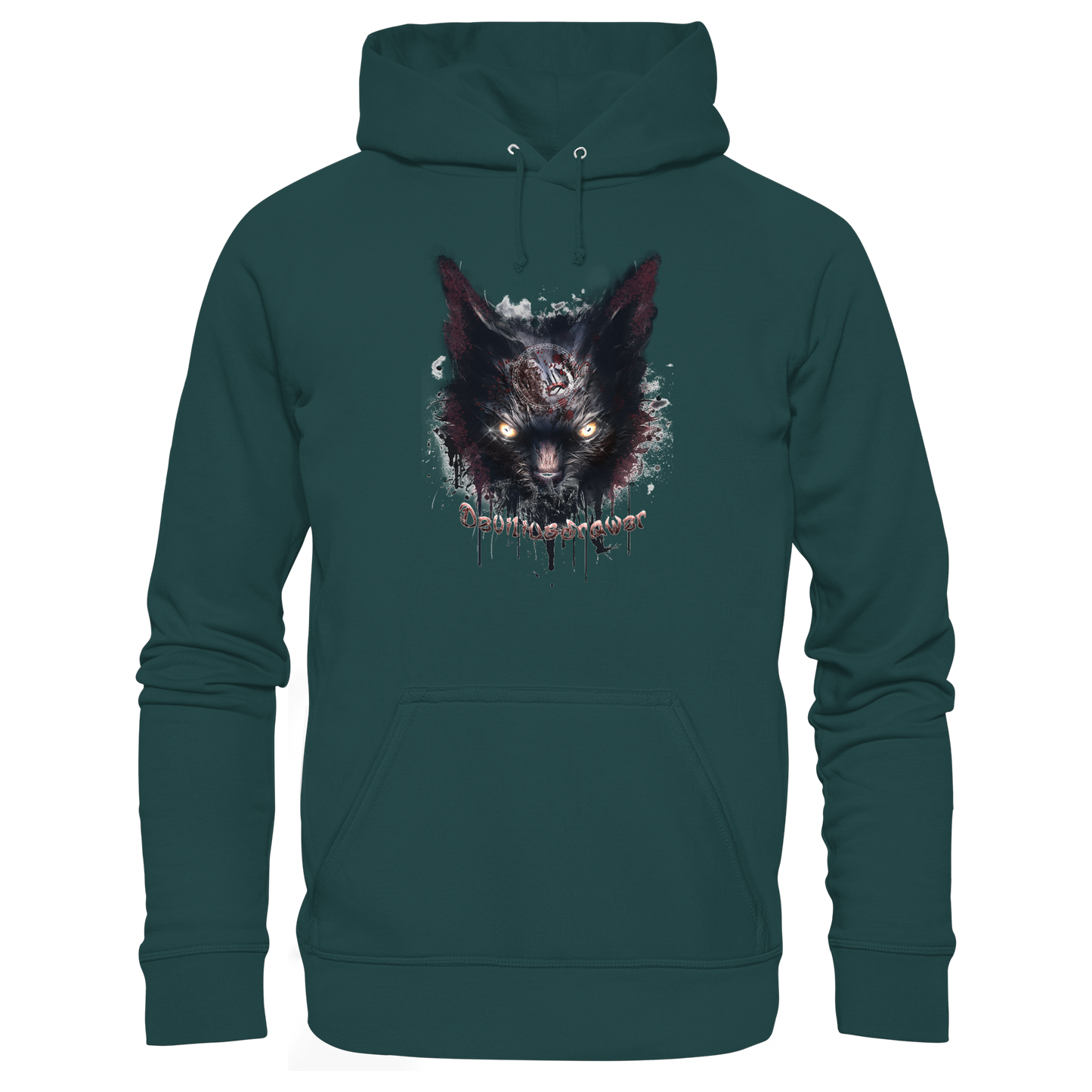 Deviliusdrawer Zombie Cat - Organic Hoodie
