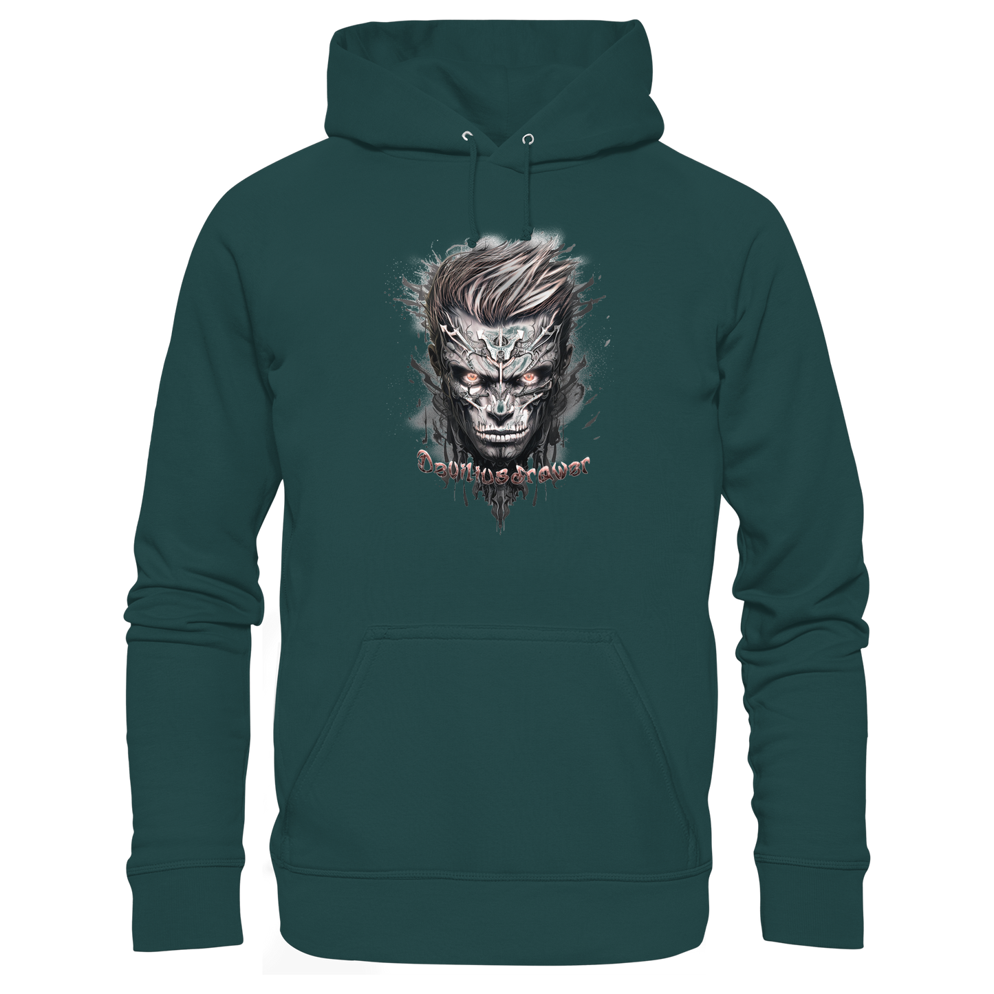 Deviliusdrawer Cyborg Men - Organic Hoodie
