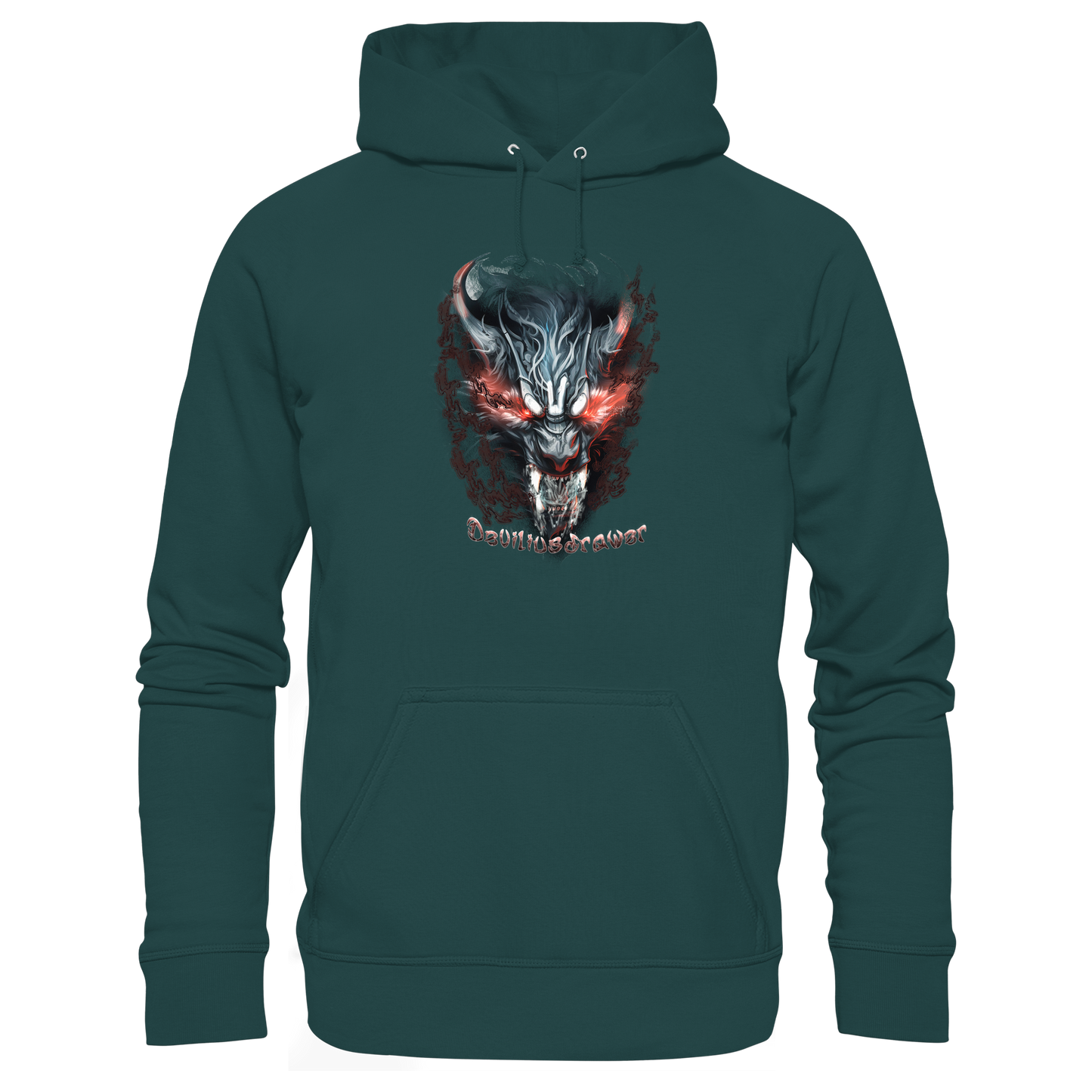 Deviliusdrawer Beast Wolf - Organic Hoodie