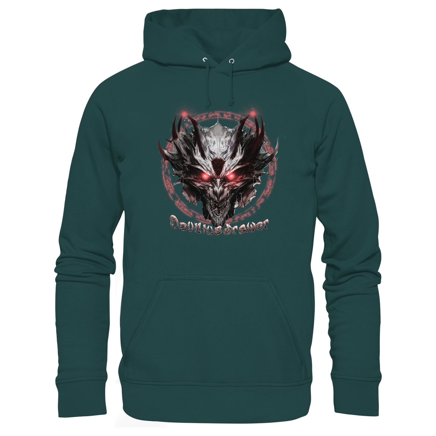 Deviliusdrawer Magic Glow Devil - Organic Hoodie