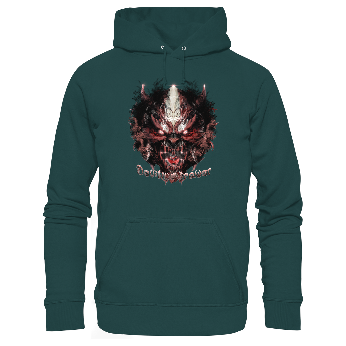 Deviliusdrawer Bloody Demon Vampire - Organic Hoodie