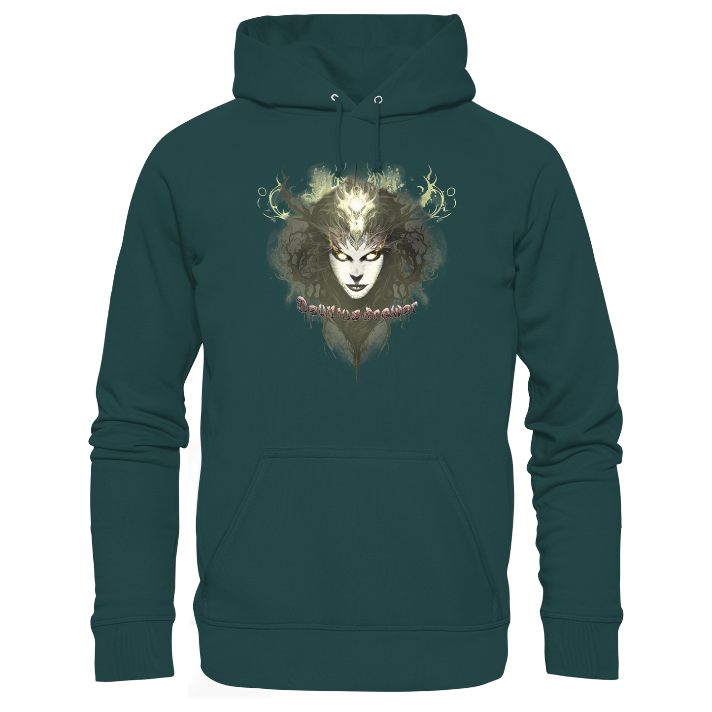 Deviliusdrawer Golden Demonica - Organic Hoodie