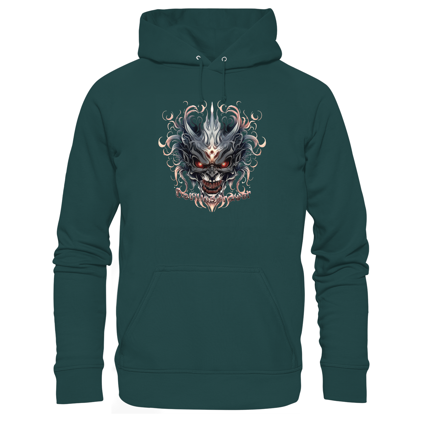 Deviliusdrawer Demon Mask - Organic Hoodie