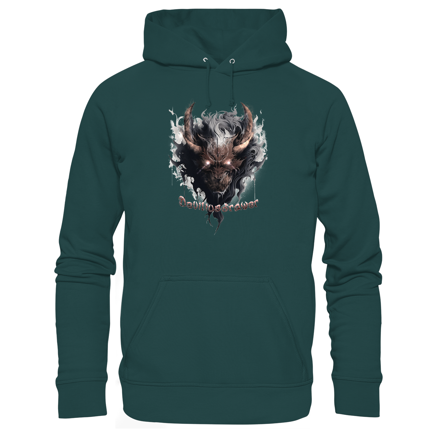 Deviliusdrawer Magic Redeyed Demon - Organic Hoodie
