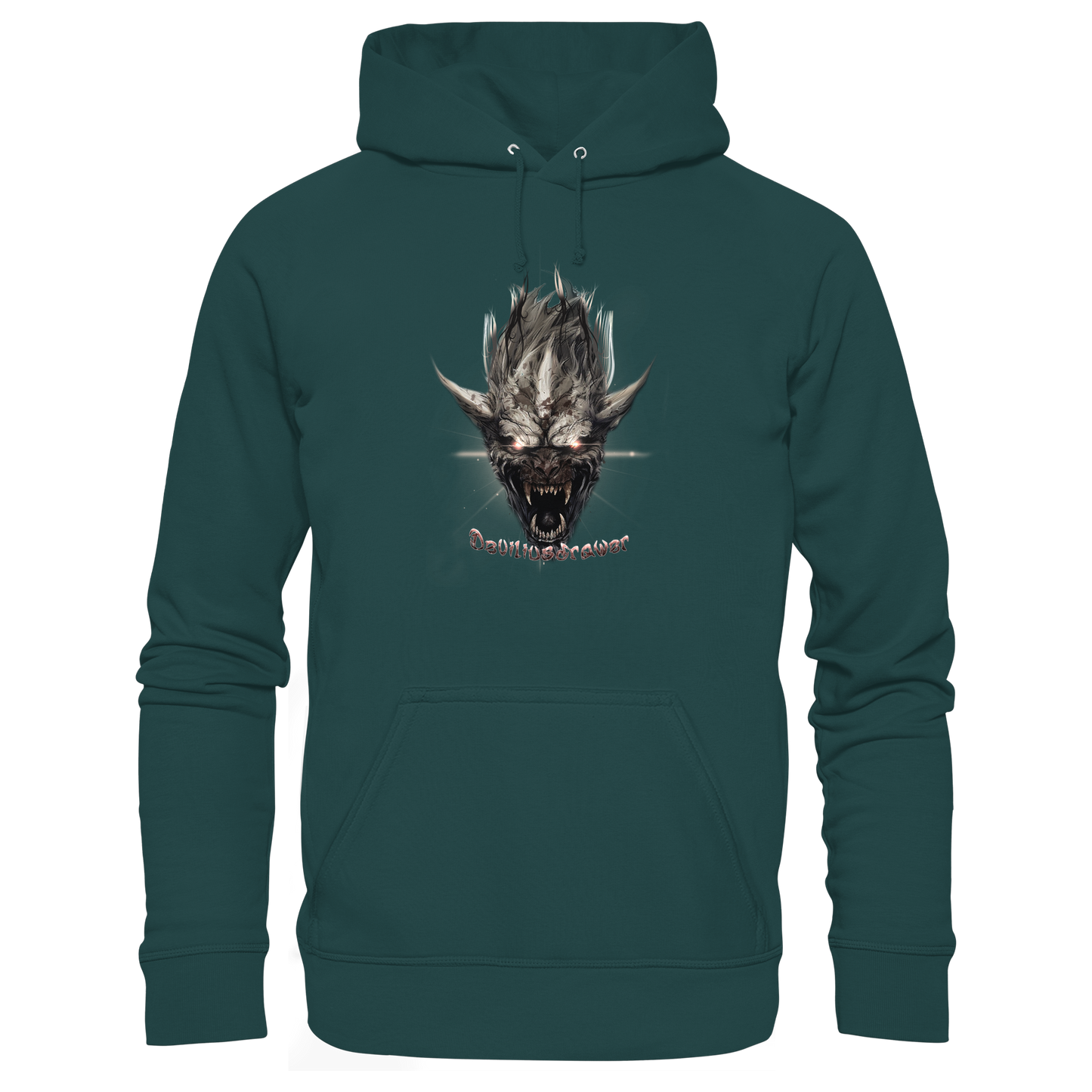 Deviliusdrawer Beast Wearwolf - Organic Hoodie