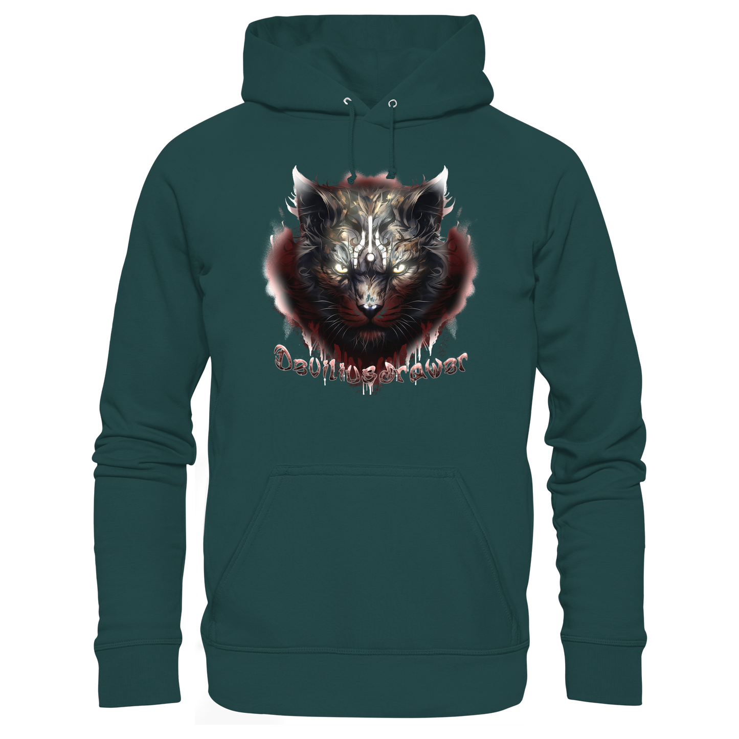 Deviliusdrawer Angry Badass - Organic Hoodie