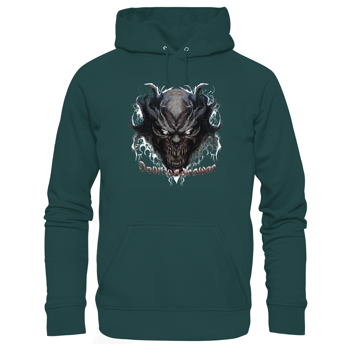 Deviliusdrawer Ice Demon - Organic Hoodie