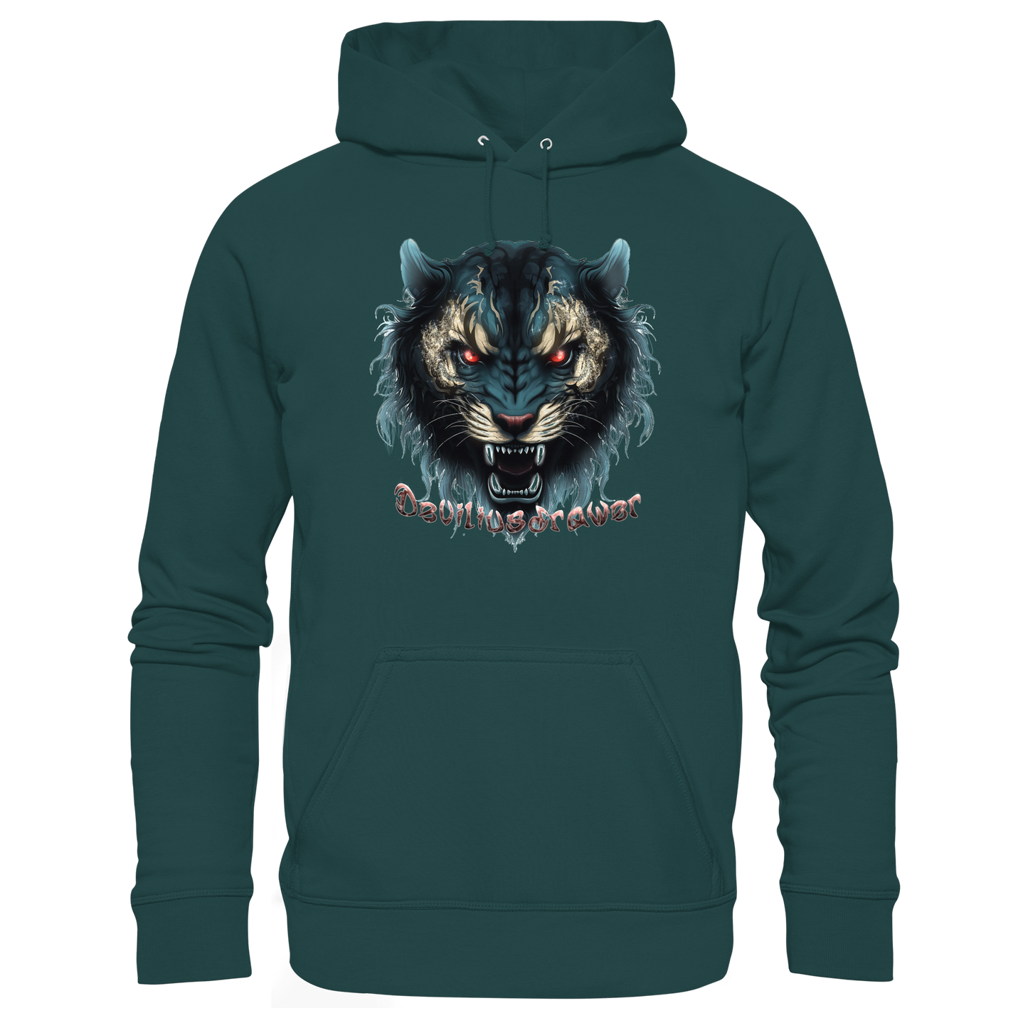 Deviliusdrawer Tigercat - Organic Hoodie