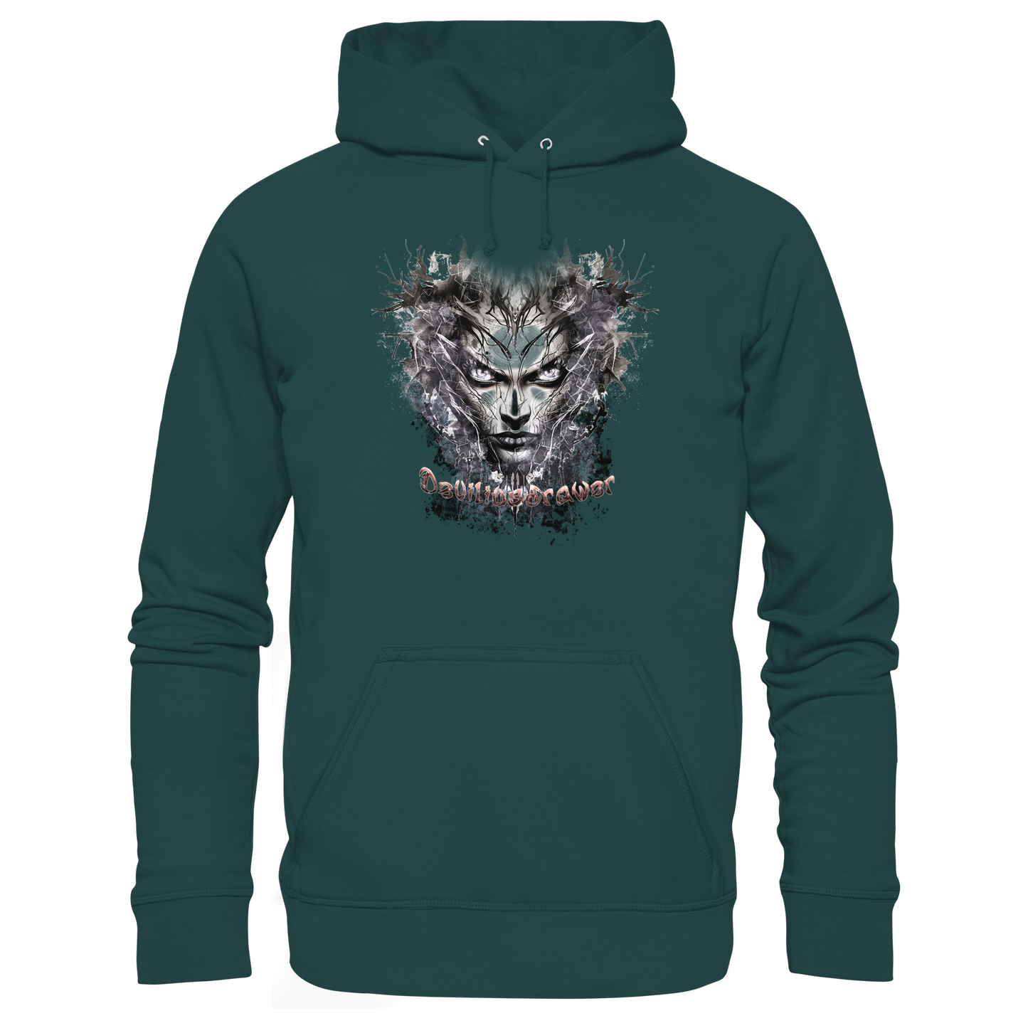 Deviliusdrawer Nature Druid - Organic Hoodie