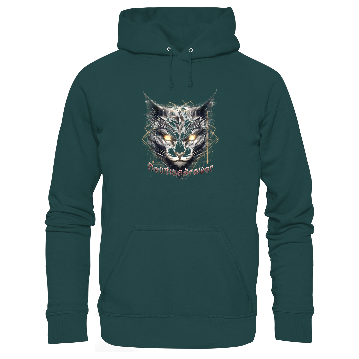 Deviliusdrawer Magician Cat - Organic Hoodie