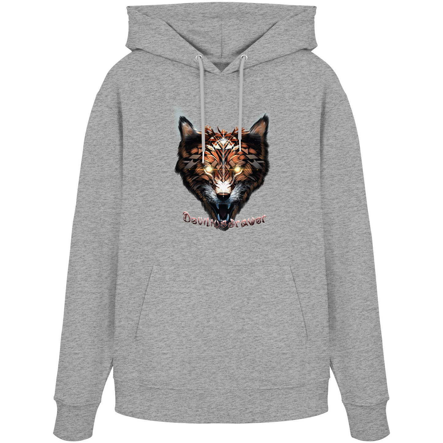 Deviliusdrawer Foxwolf - Organic Hoodie