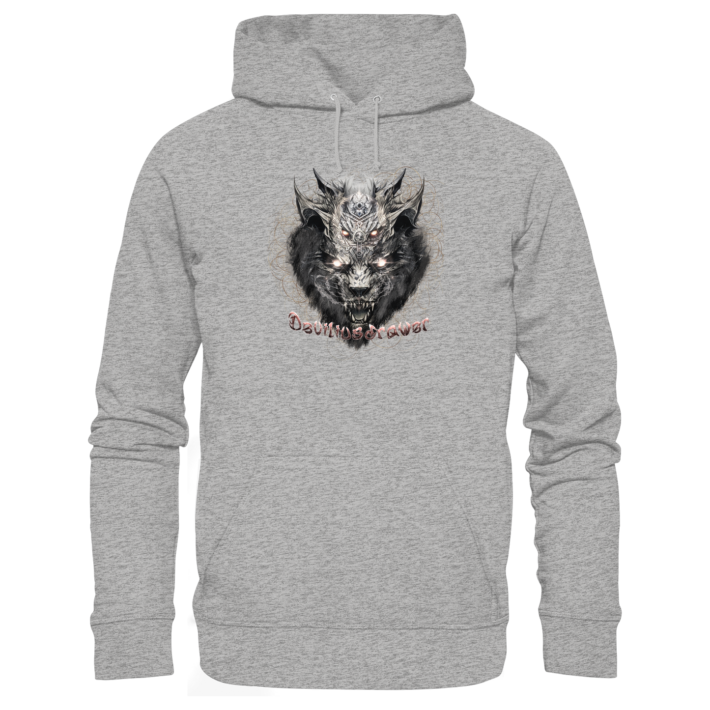 Deviliusdrawer Magical Beast Cat - Organic Hoodie