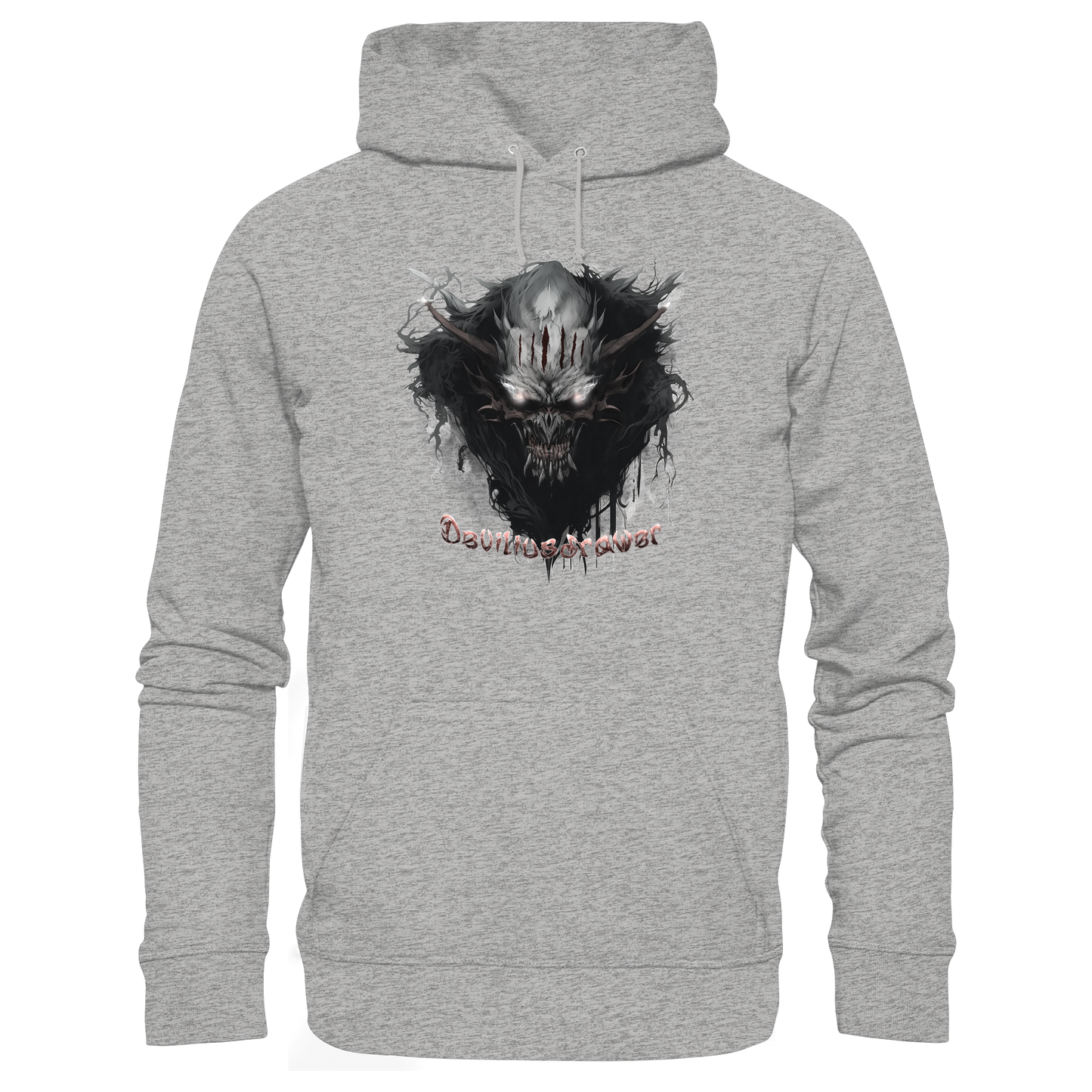 Deviliusdrawer Dark Smoke Demon - Organic Hoodie