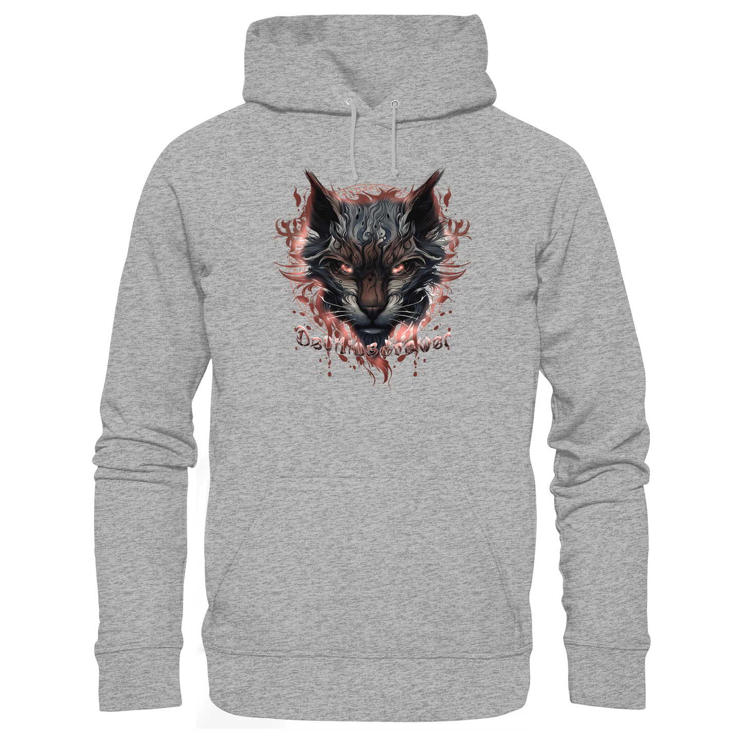 Deviliusdrawer Devil Cat - Organic Hoodie