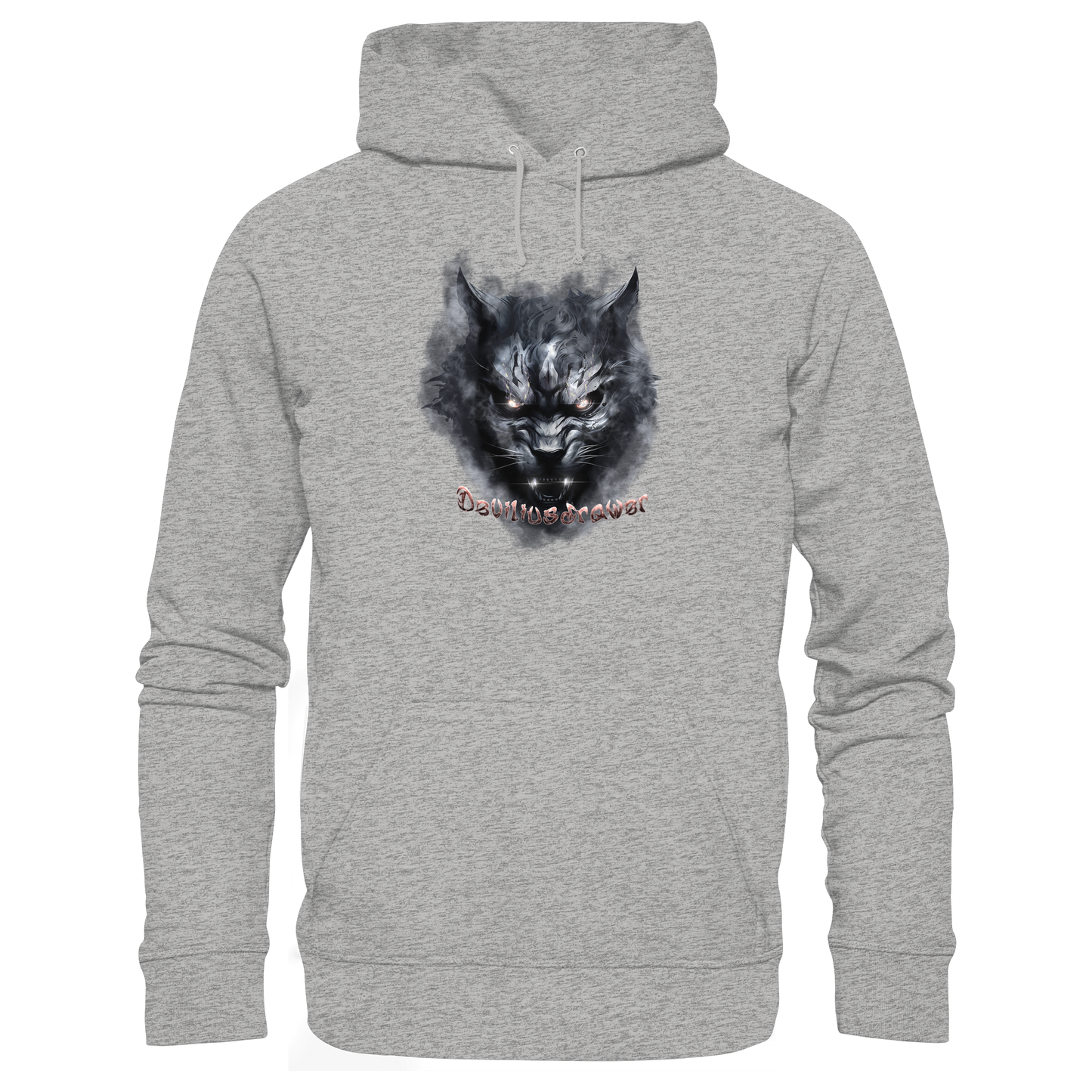 Deviliusdrawer Dark Beast Tiger  - Organic Hoodie
