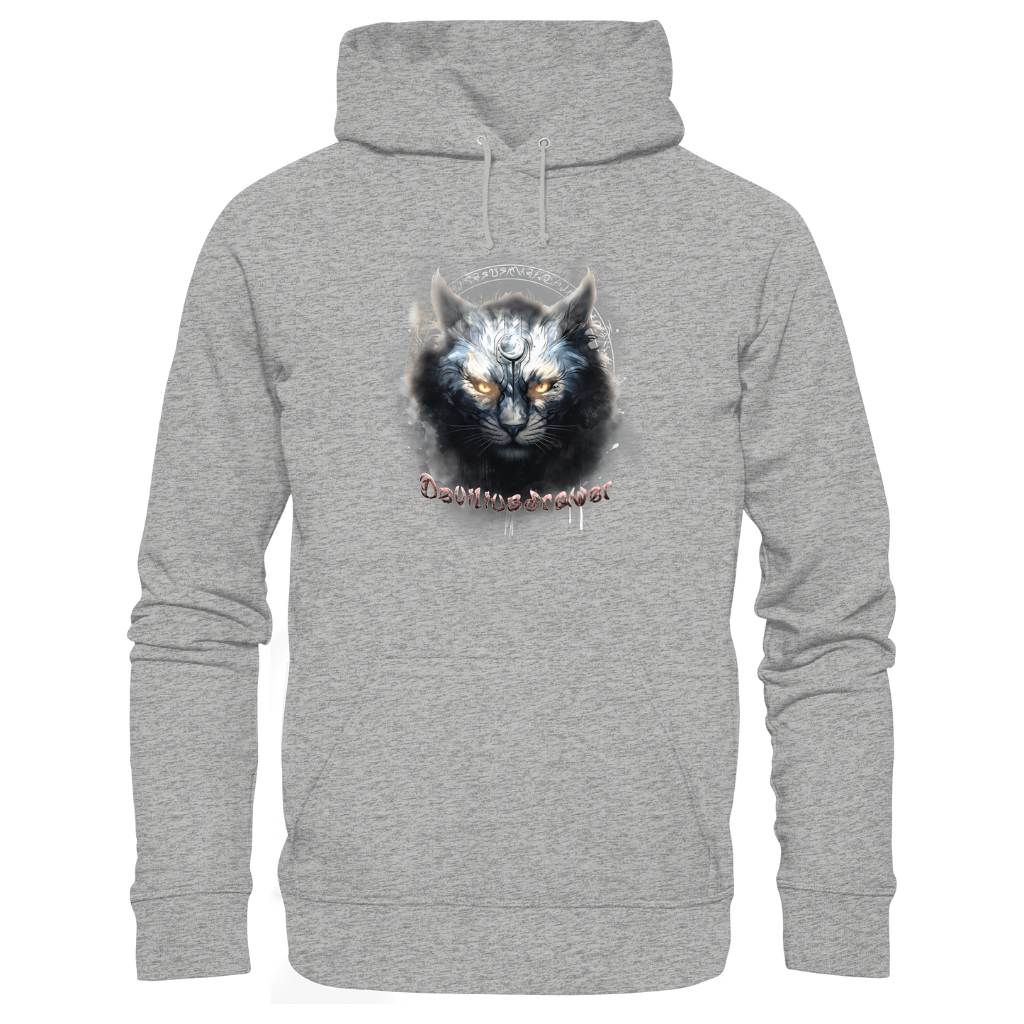 Deviliusdrawer Mysthic Cat - Organic Hoodie