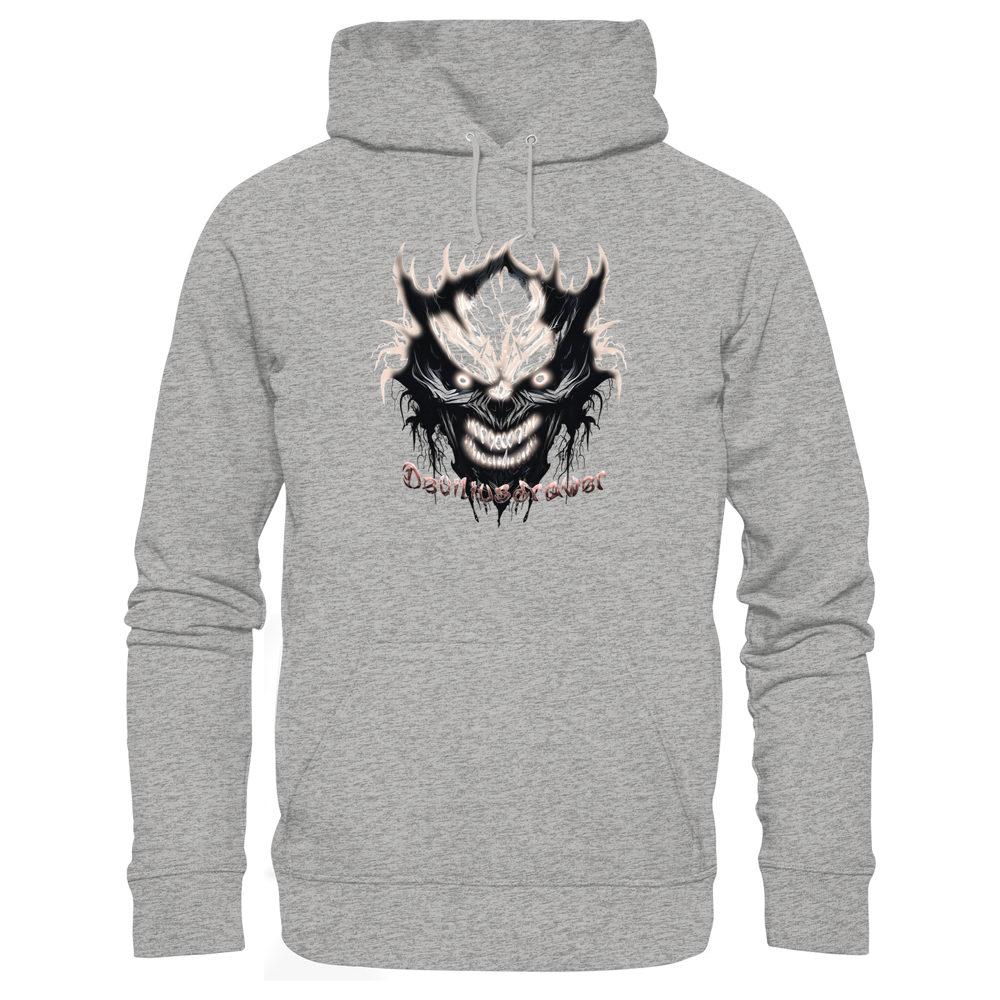 Deviliusdrawer Crazy Glow Devil - Organic Hoodie