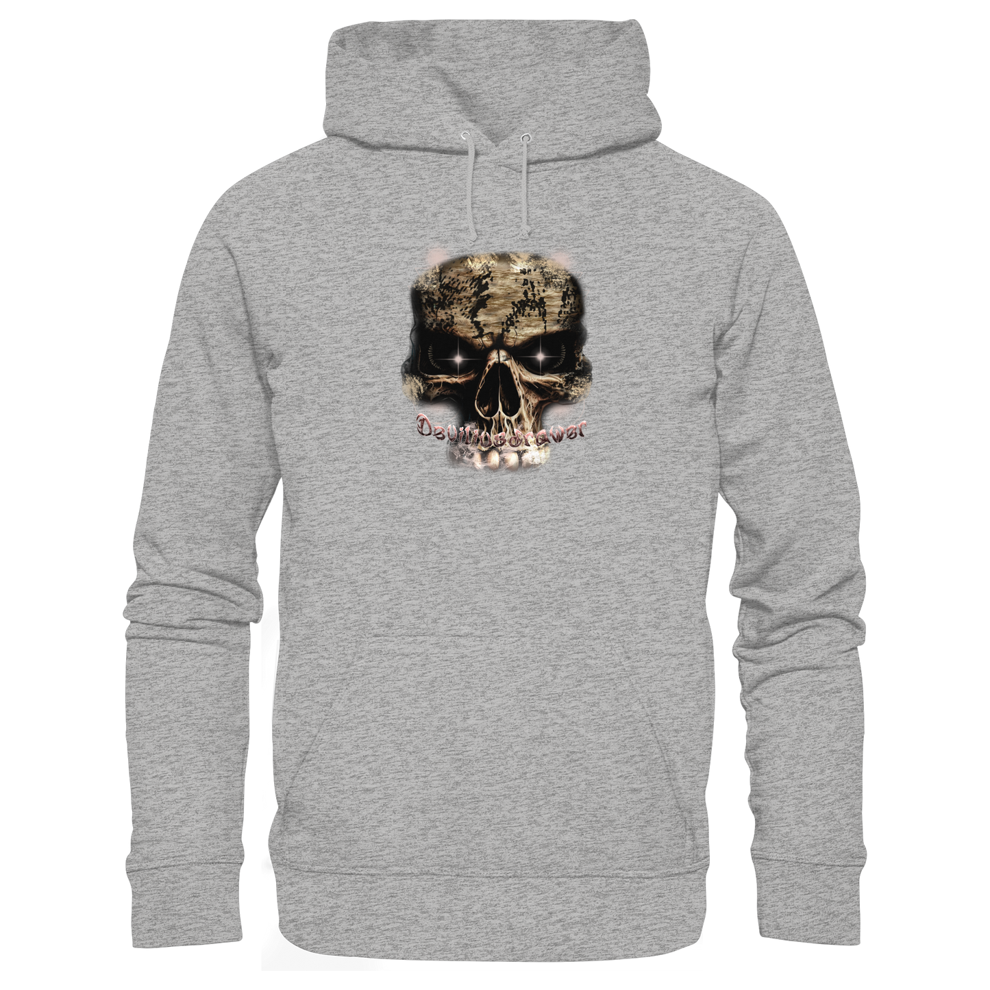 Deviliusdrawer Skeleton Eye - Organic Hoodie