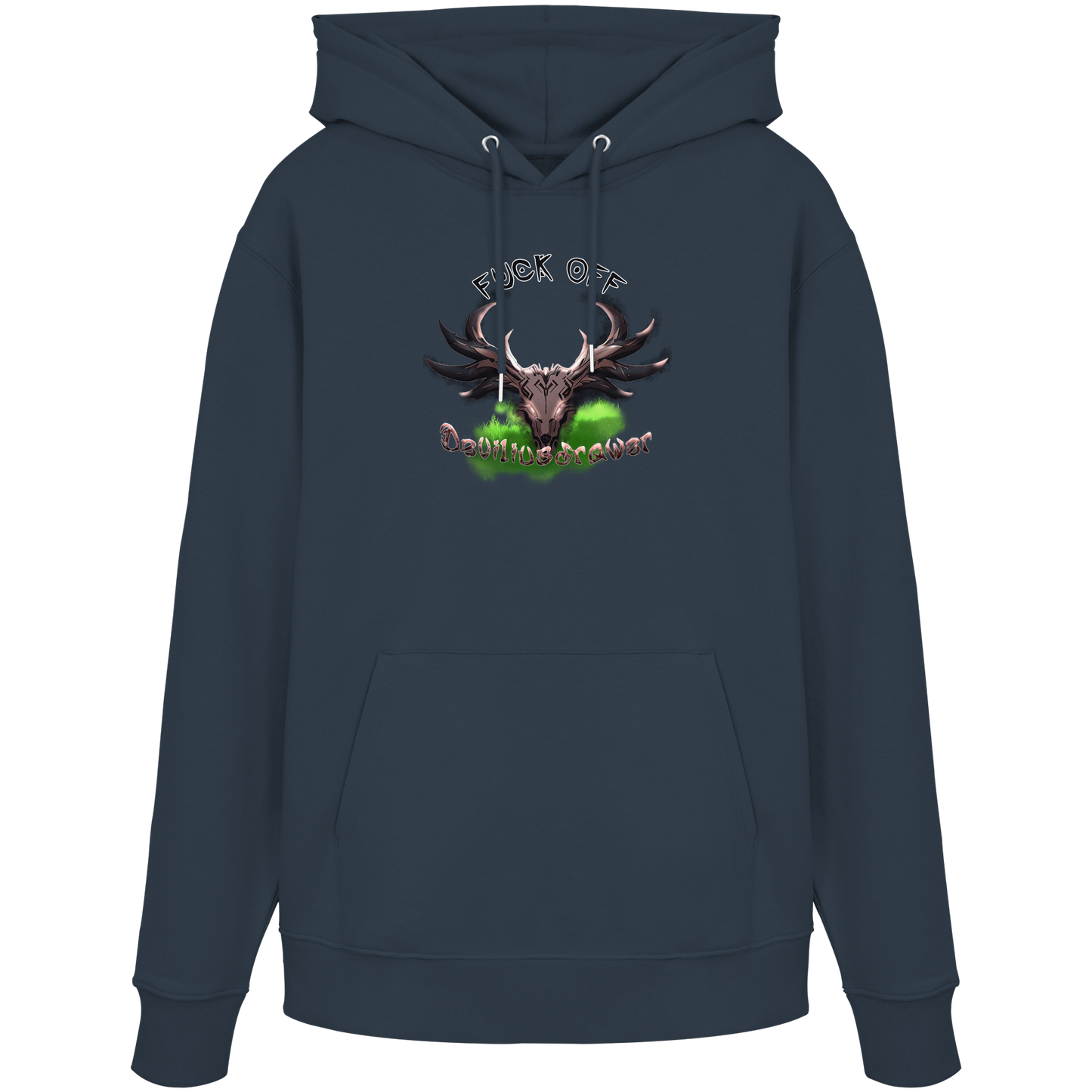 Deviliusdrawer Bad Deer - Organic Hoodie
