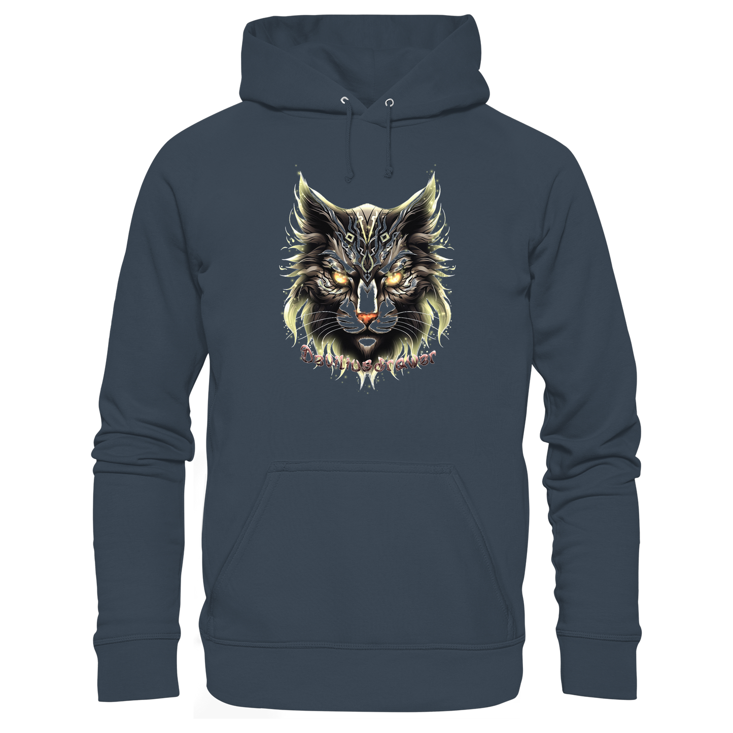Deviliusdrawer Golden Cat - Organic Hoodie