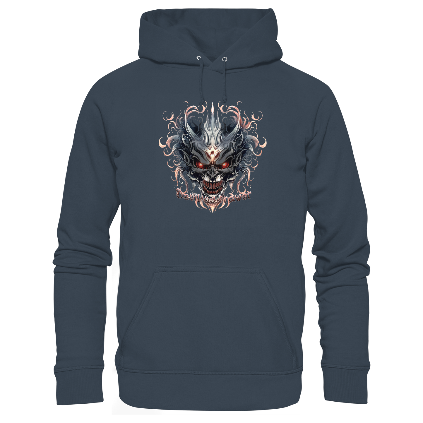 Deviliusdrawer Demon Mask - Organic Hoodie