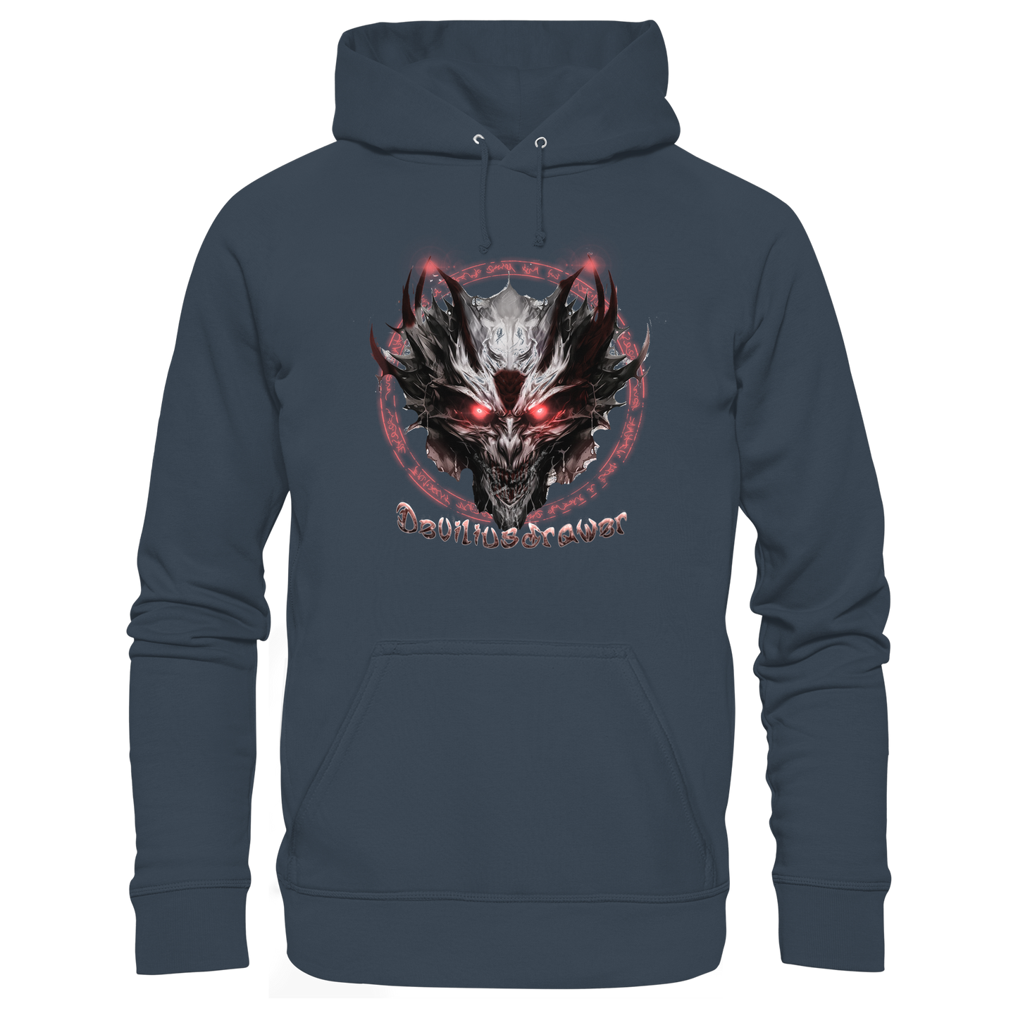 Deviliusdrawer Magic Glow Devil - Organic Hoodie