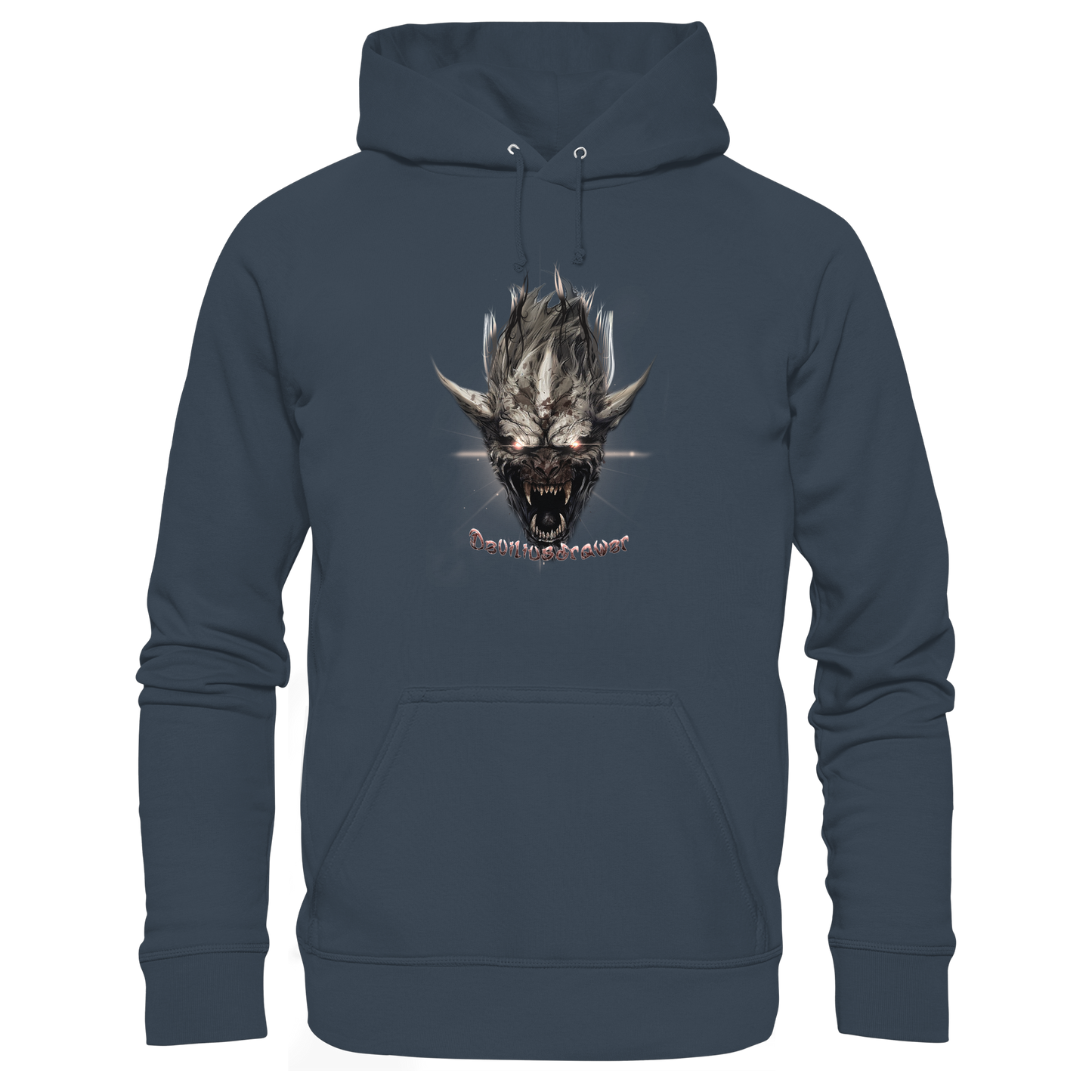 Deviliusdrawer Beast Wearwolf - Organic Hoodie