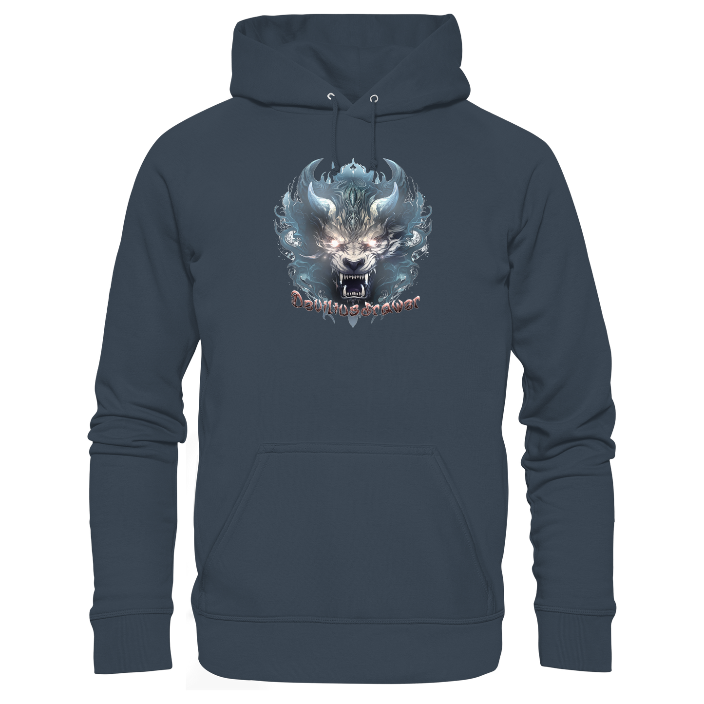 Deviliusdrawer Water Horn Tiger - Organic Hoodie