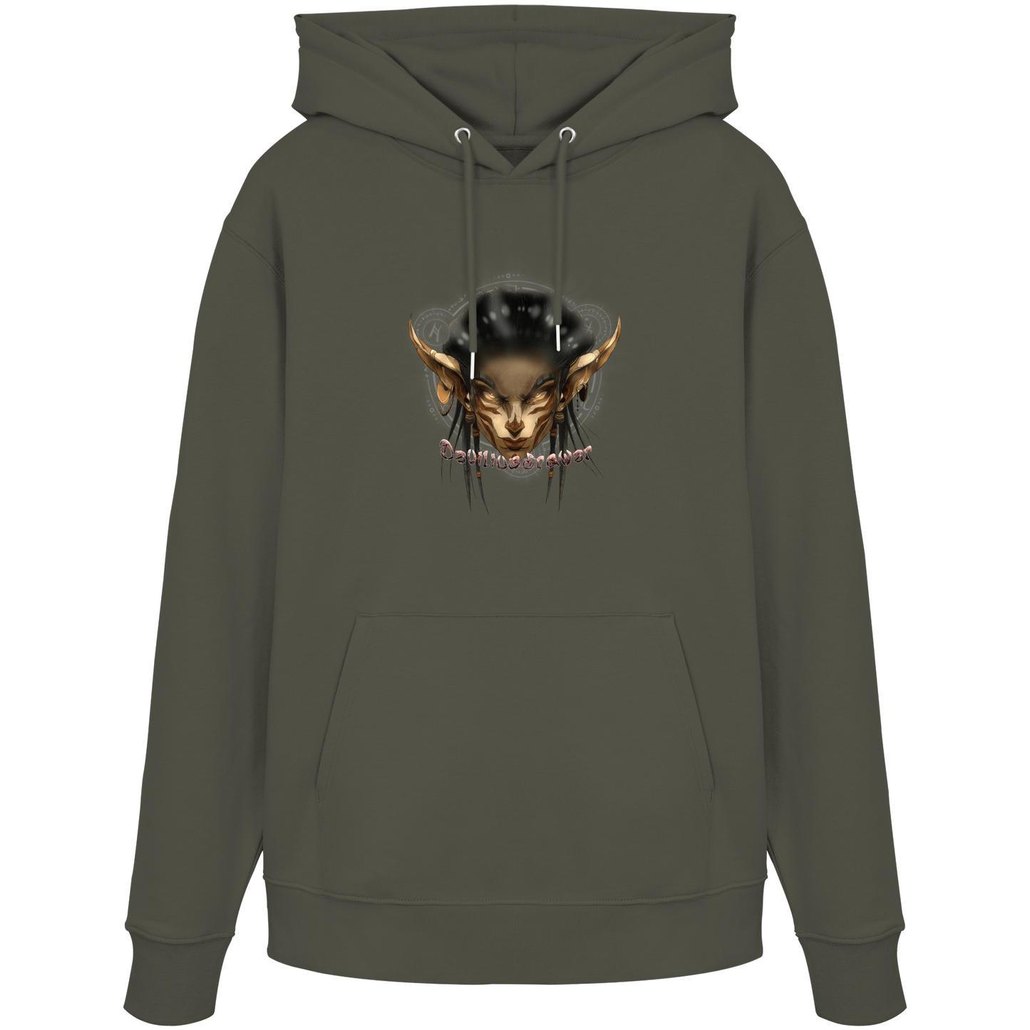 Deviliusdrawer Gold Magician Elf - Organic Hoodie