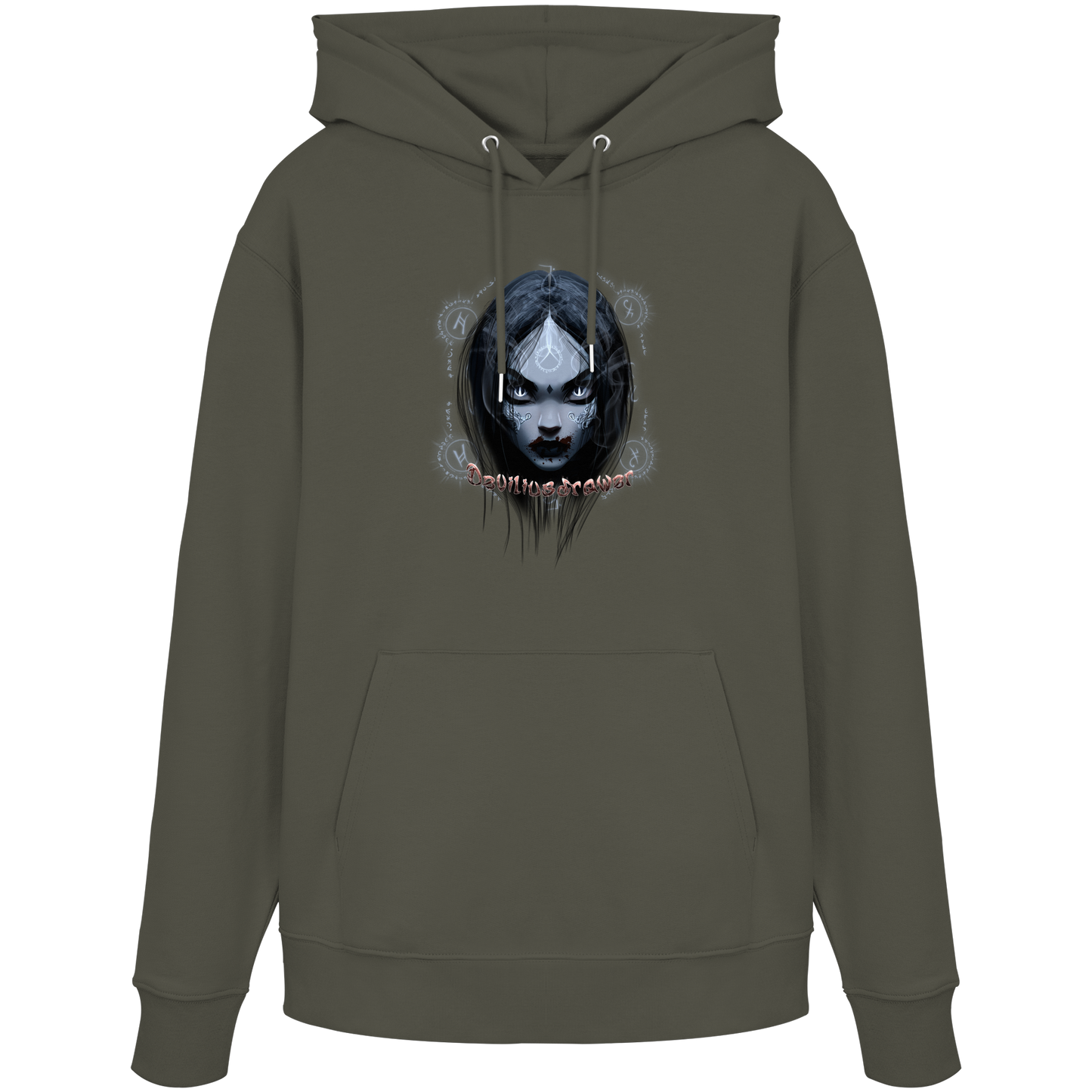 Deviliusdrawer Vampiric Elf - Organic Hoodie