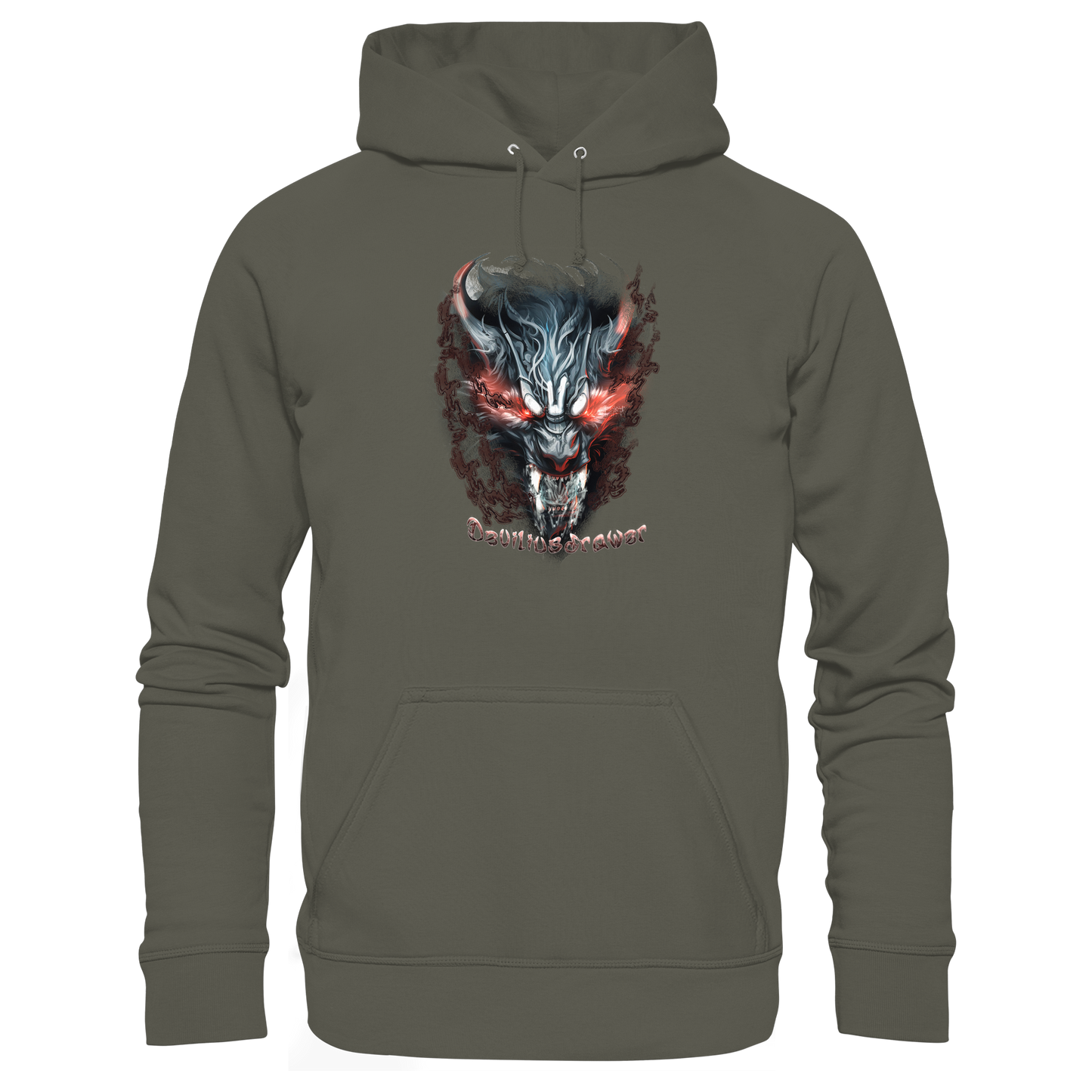 Deviliusdrawer Beast Wolf - Organic Hoodie