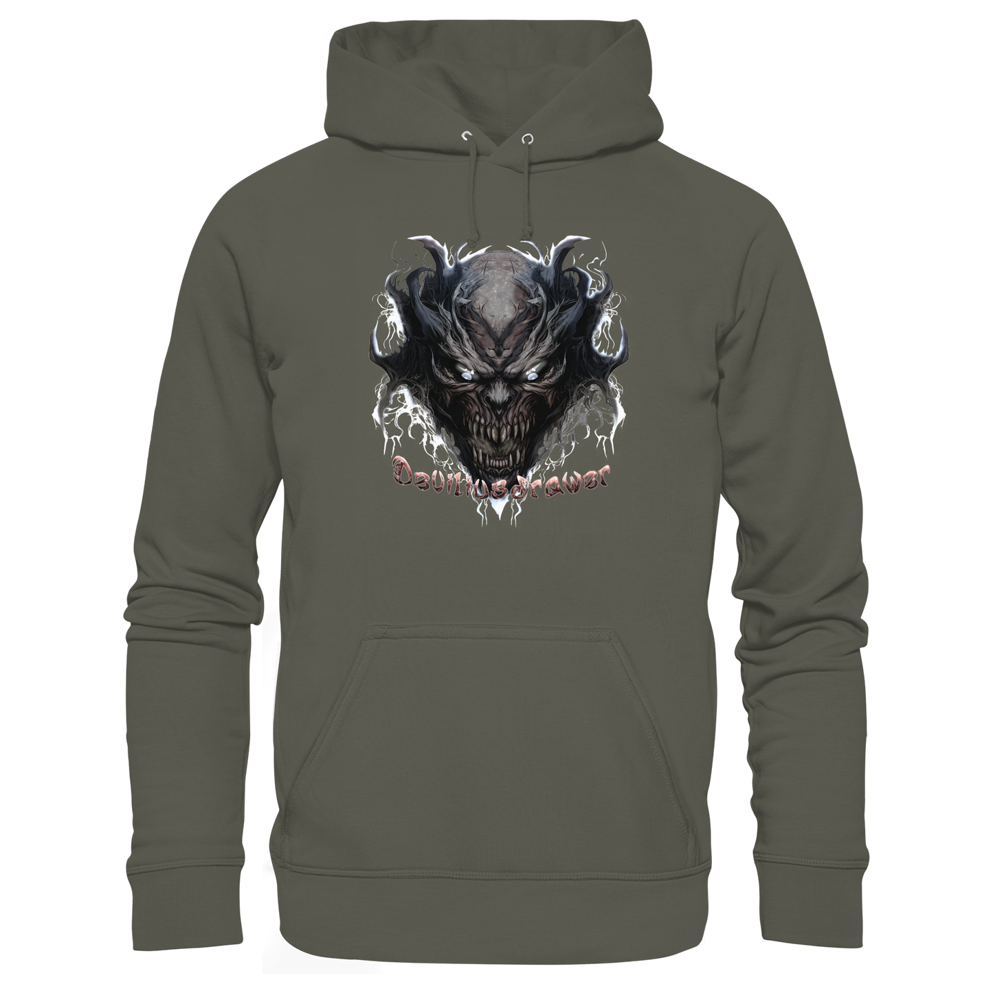 Deviliusdrawer Ice Demon - Organic Hoodie