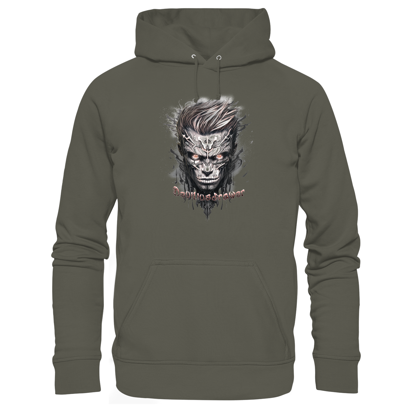 Deviliusdrawer Cyborg Men - Organic Hoodie