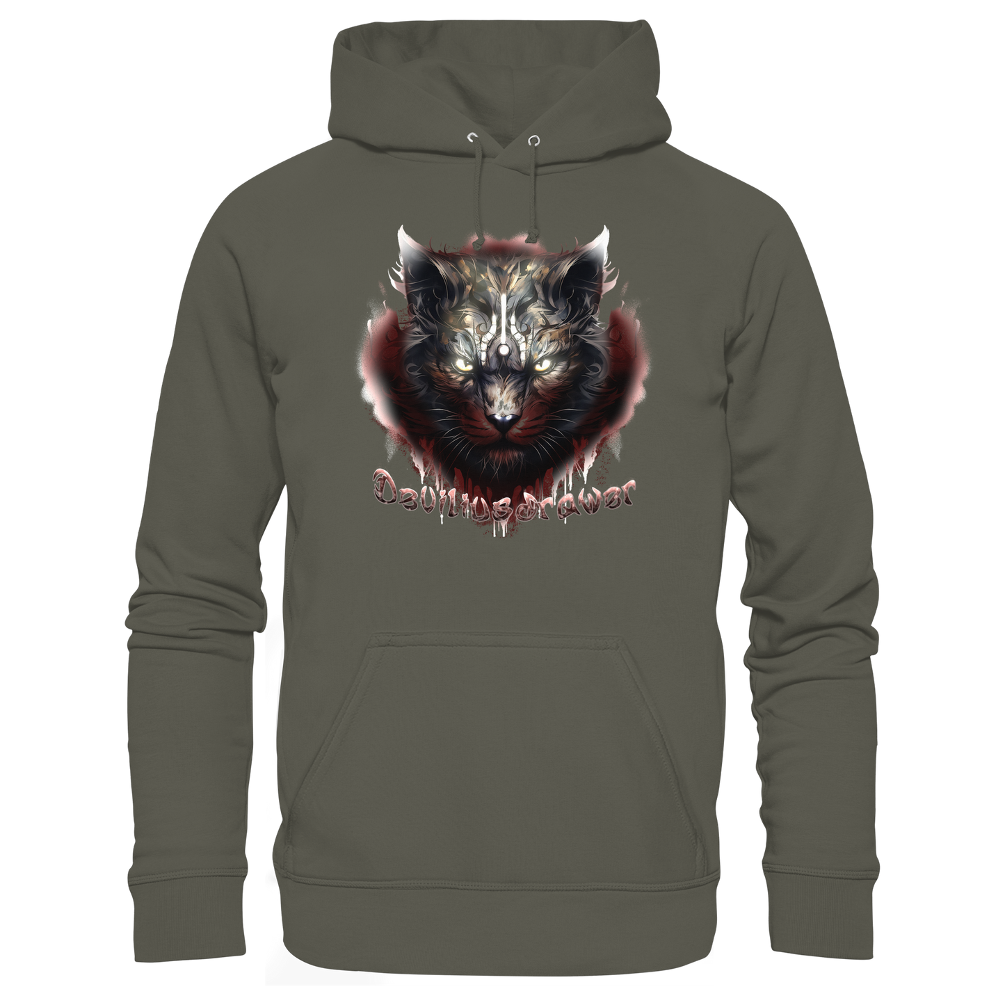 Deviliusdrawer Angry Badass - Organic Hoodie