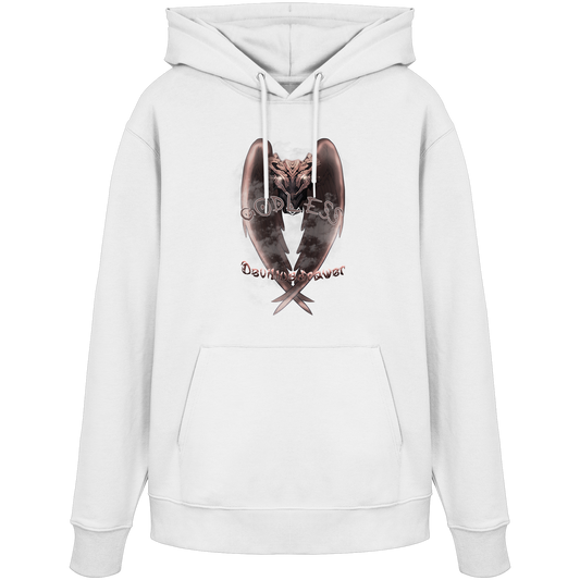 Deviliusdrawer Godless Owl - Organic Hoodie