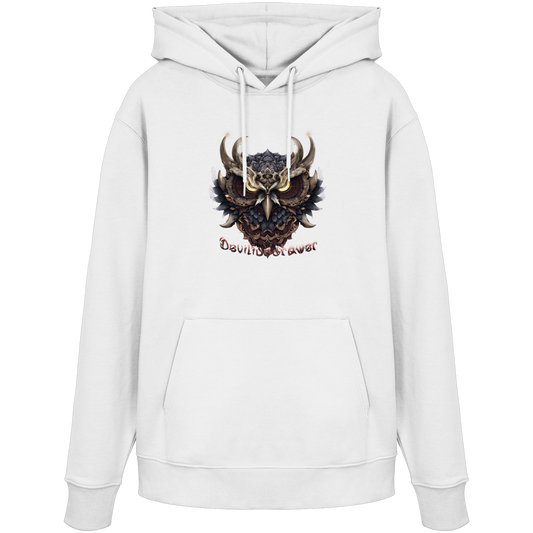 Deviliusdrawer Golden Owl - Organic Hoodie