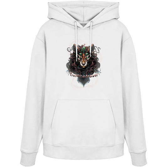 Deviliusdrawer Godless Wolf - Organic Hoodie