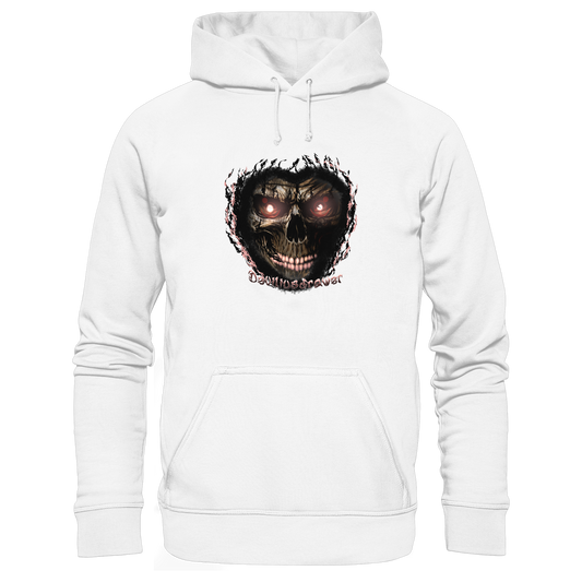 Deviliusdrawer Glow Skeleton - Organic Hoodie