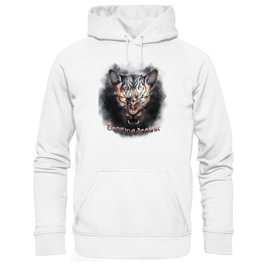 Deviliusdrawer Smoke Tiger - Organic Hoodie