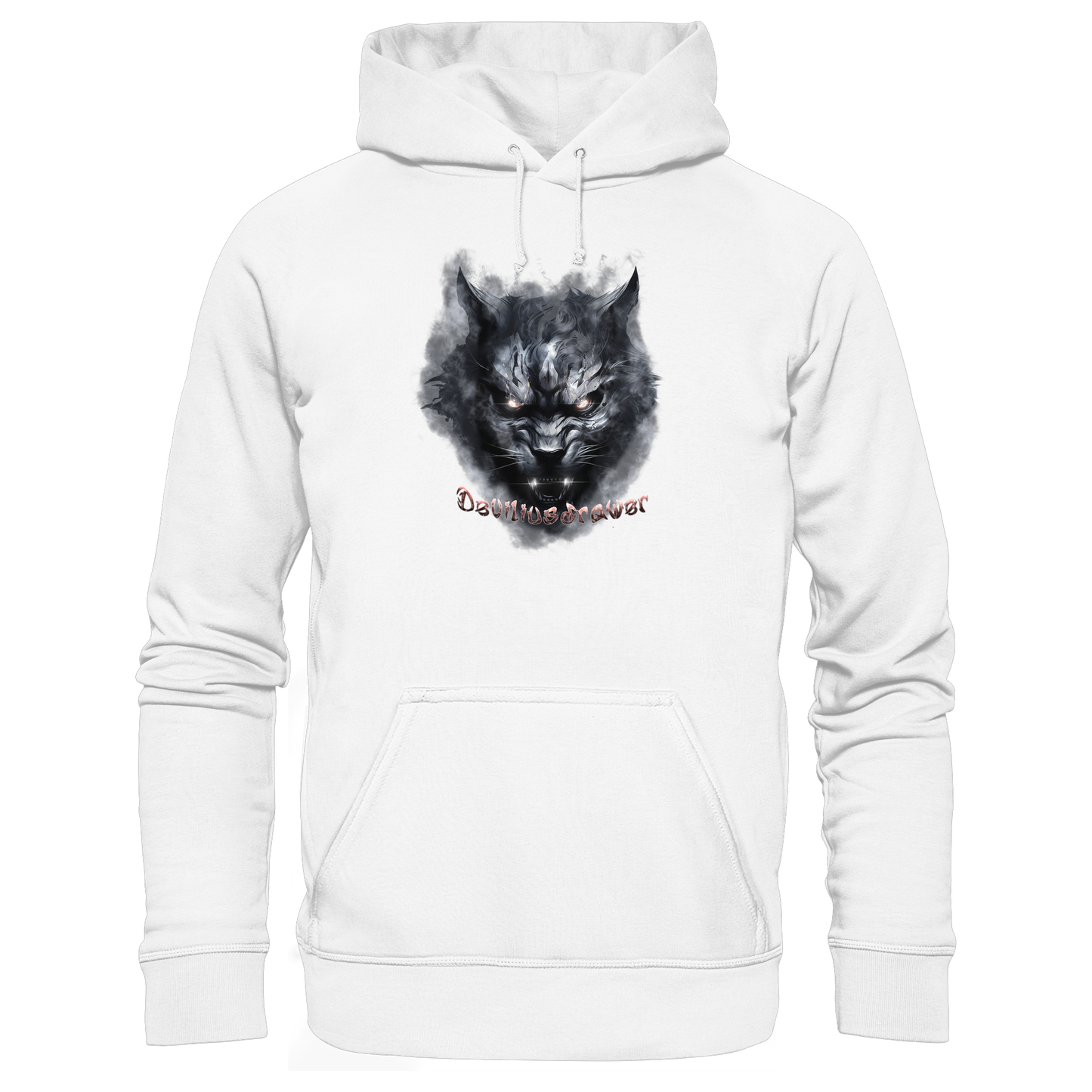 Deviliusdrawer Dark Beast Tiger  - Organic Hoodie
