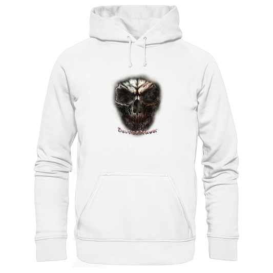 Deviliusdrawer Fire Skeleton - Organic Hoodie
